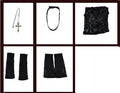 Gothic Idol Cosplay Kostüm mit Perücke