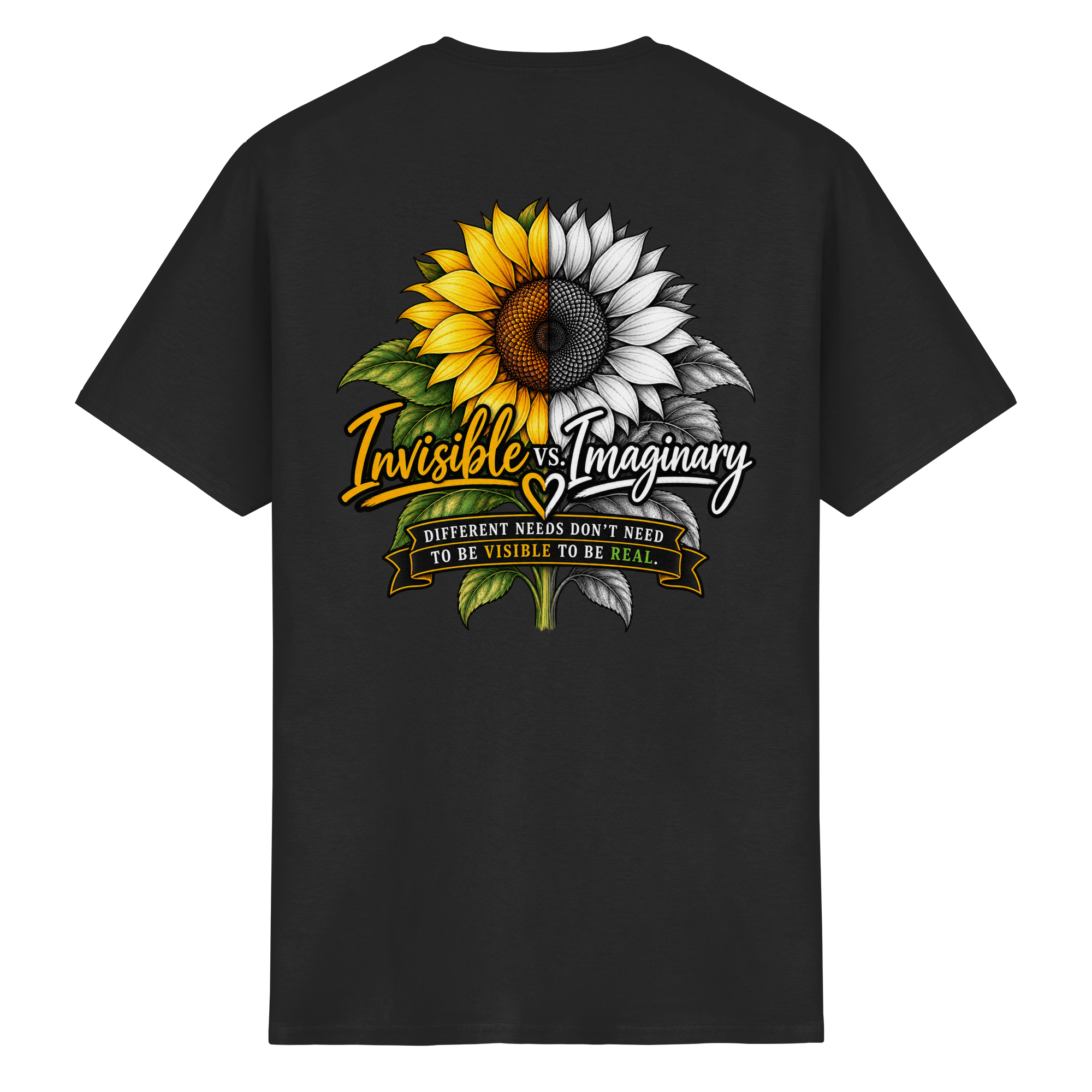 Unsichtbare Behinderung  - Heavy Cotton T-Shirt