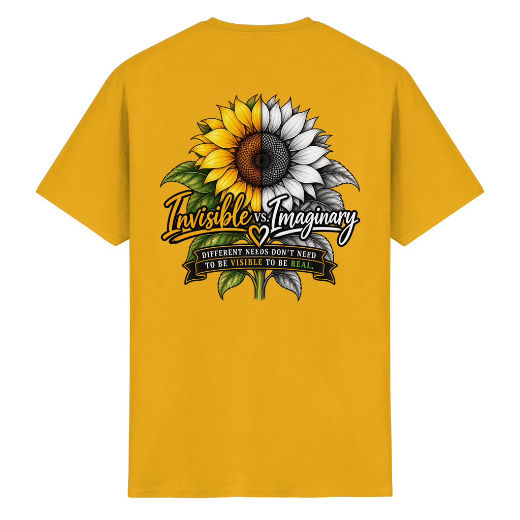 Unsichtbare Behinderung  - Heavy Cotton T-Shirt