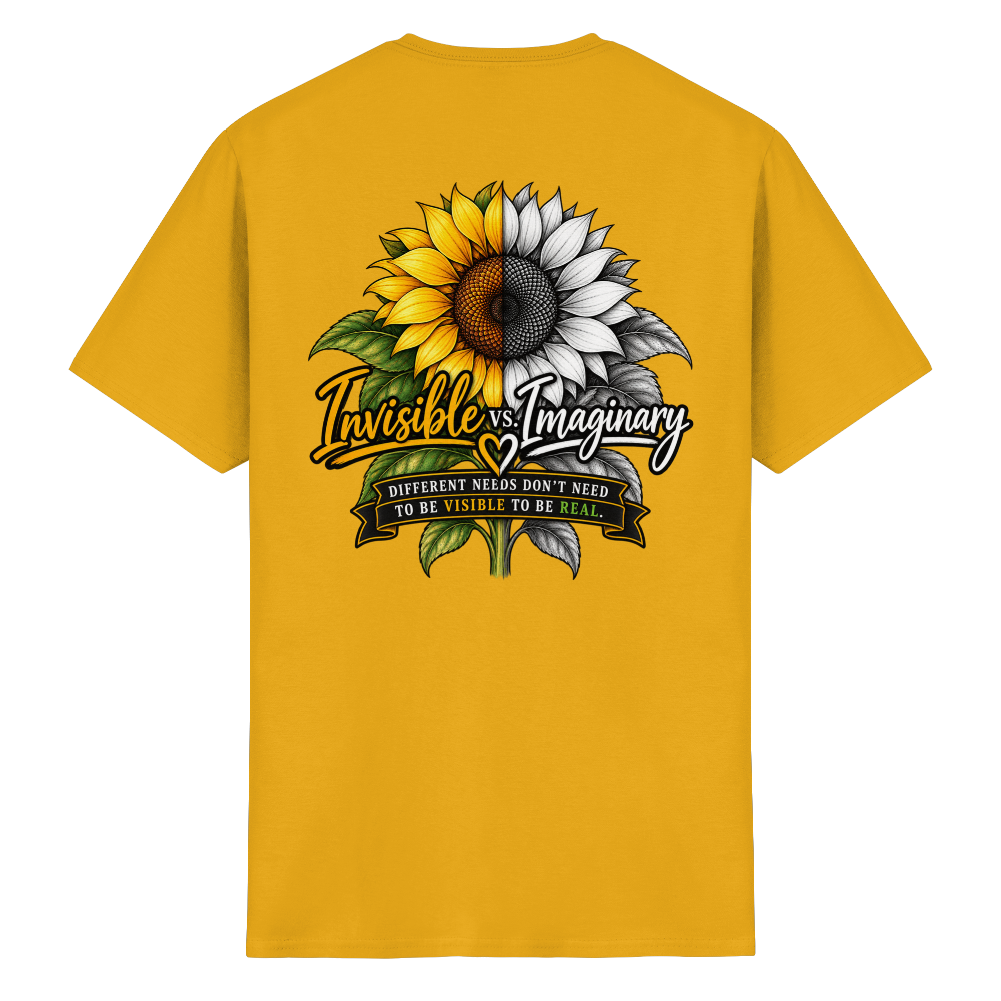 Unsichtbare Behinderung  - Heavy Cotton T-Shirt