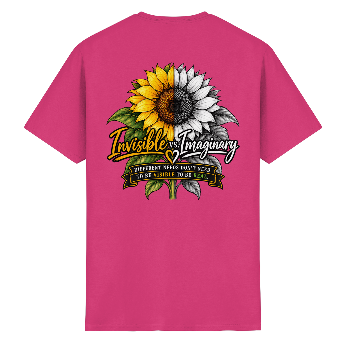 Unsichtbare Behinderung  - Heavy Cotton T-Shirt