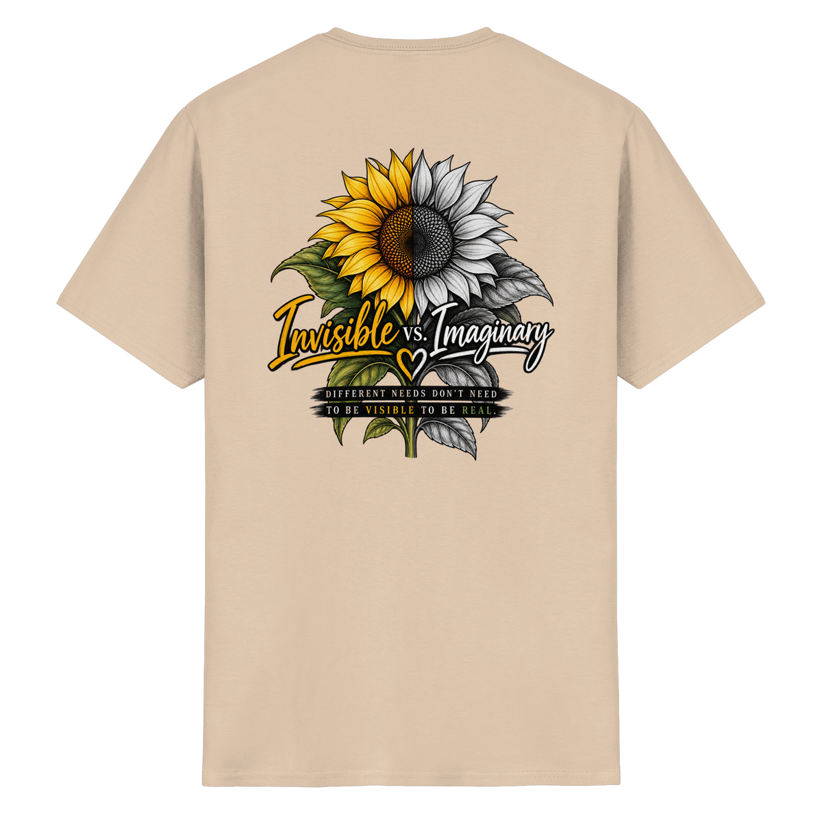 Unsichtbare Behinderung  - Heavy Cotton T-Shirt