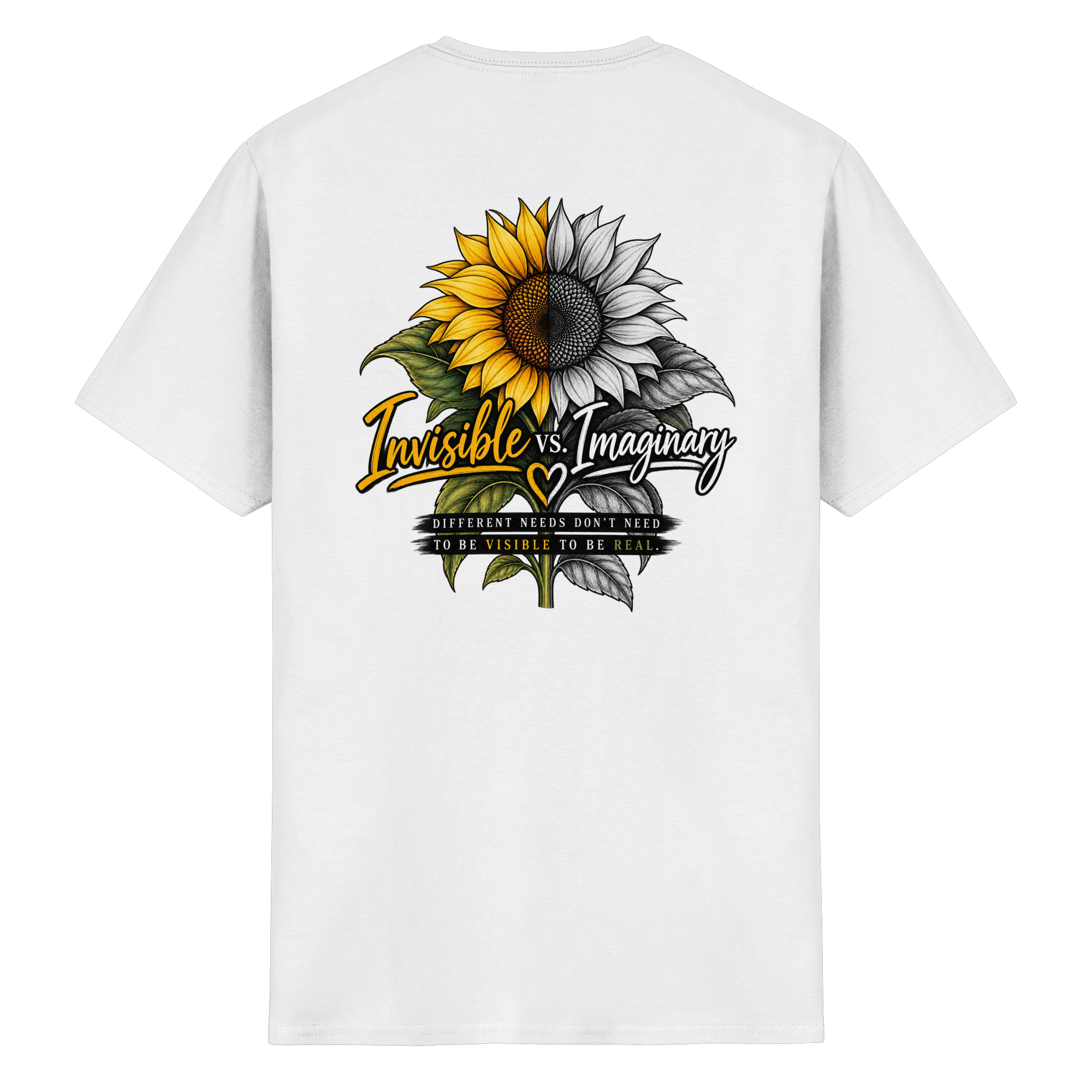 Unsichtbare Behinderung  - Heavy Cotton T-Shirt