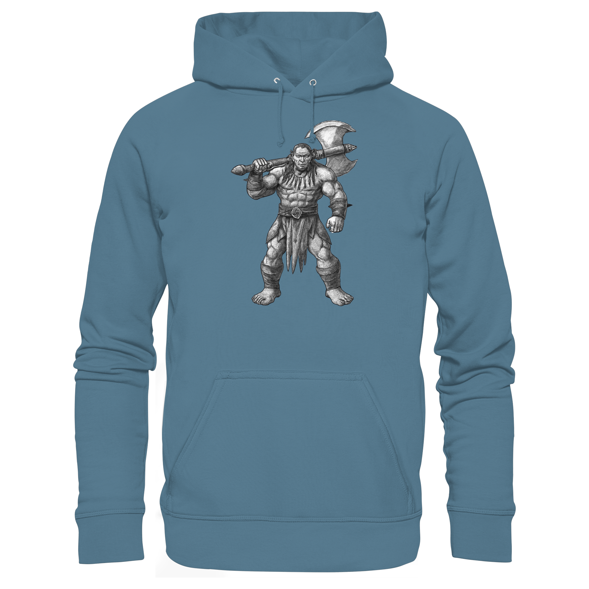 Barbarian's Resolve - Basic Unisex Hoodie