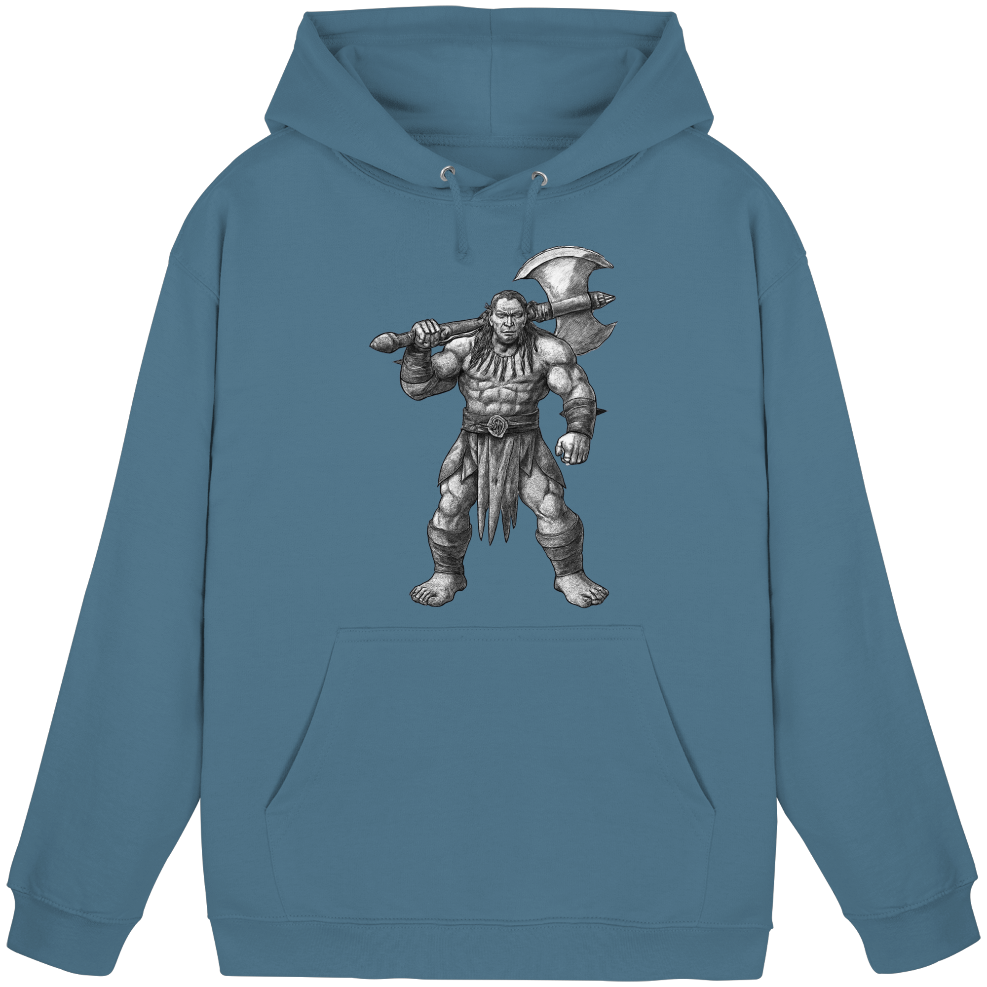 Barbarian's Resolve - Basic Unisex Hoodie