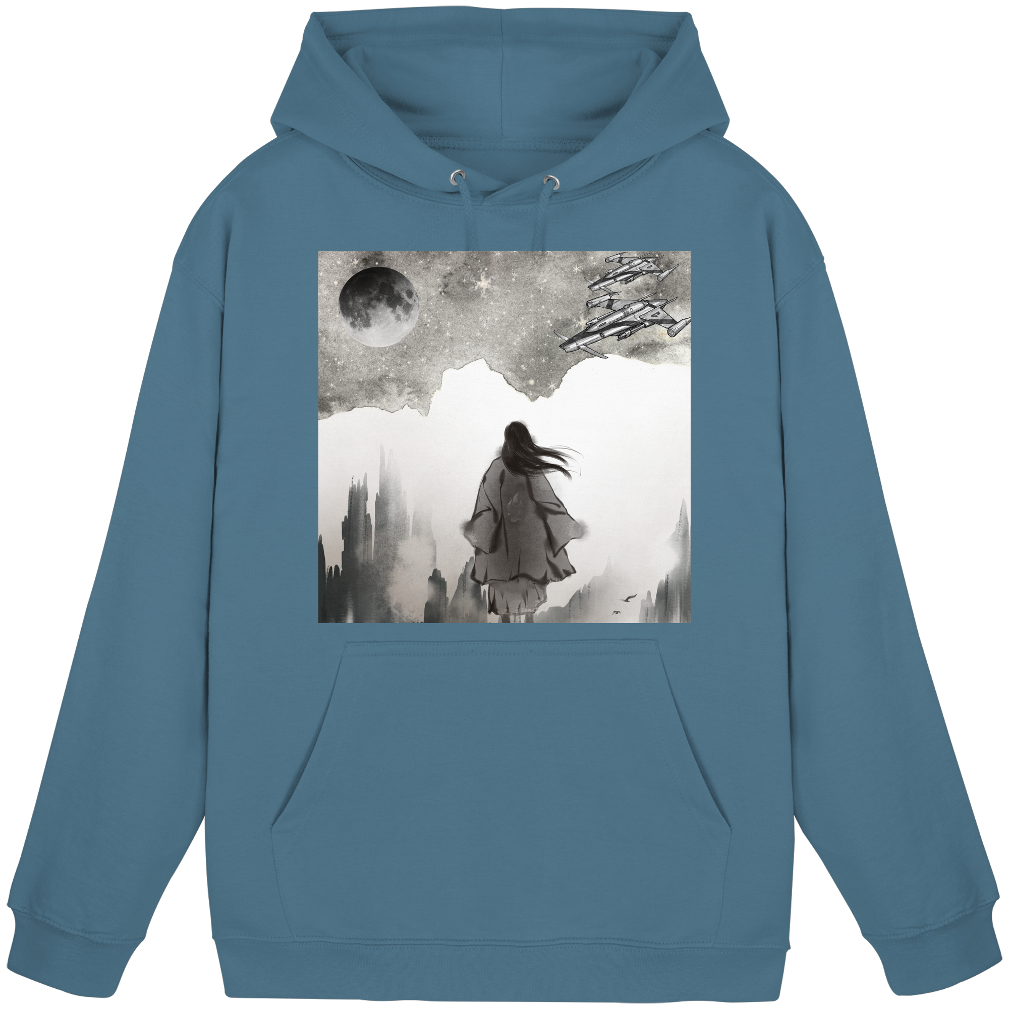Zwischen den Sternen - Basic Unisex Hoodie