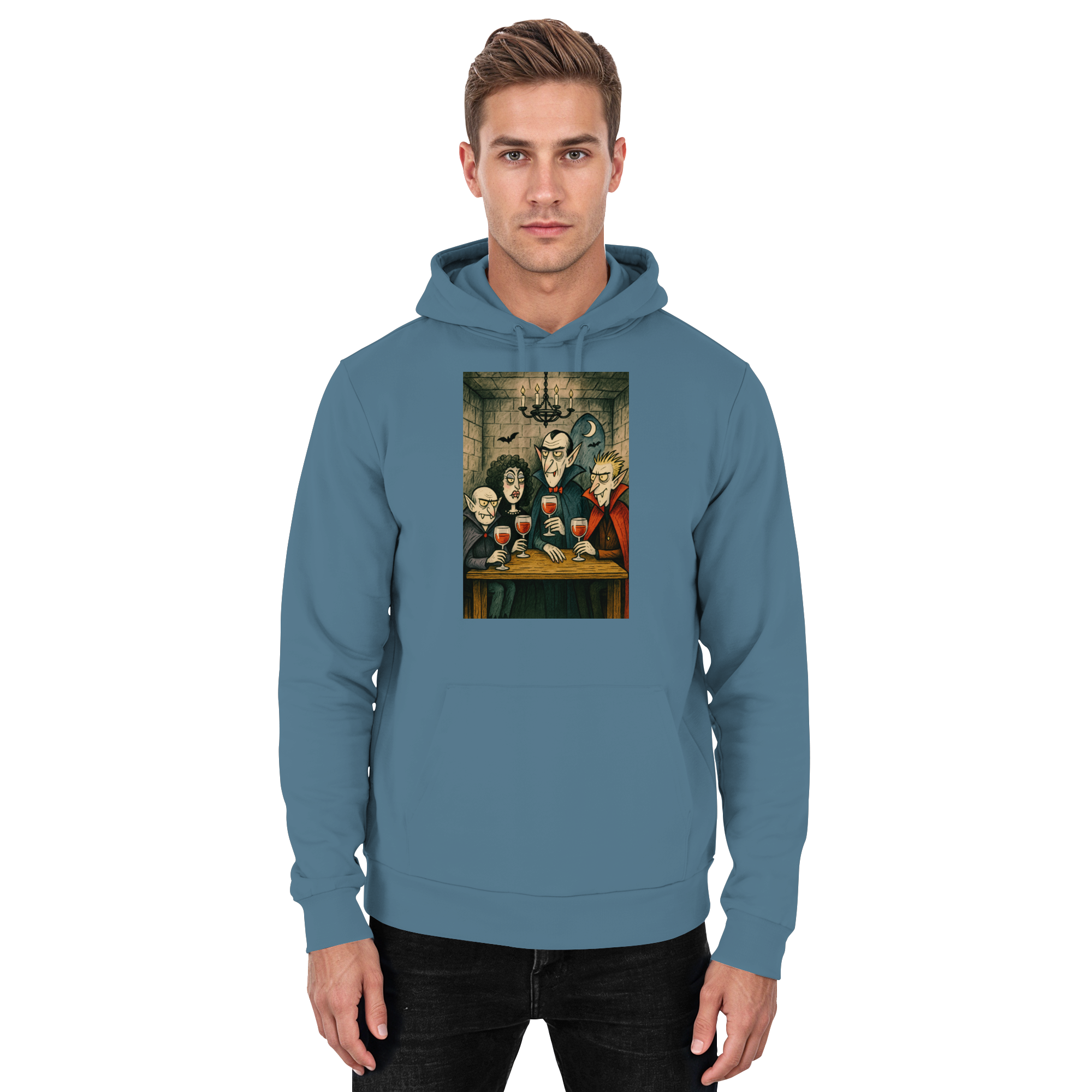 Vampires & Vino - Basic Unisex Hoodie