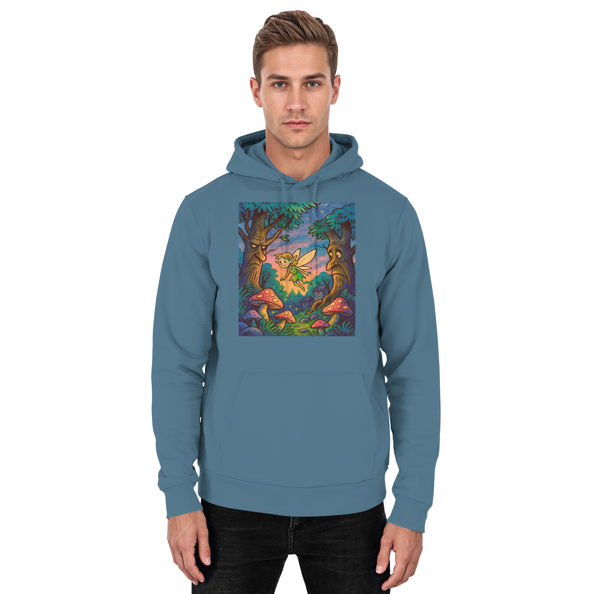 Magischer Elfenwald - Basic Unisex Hoodie