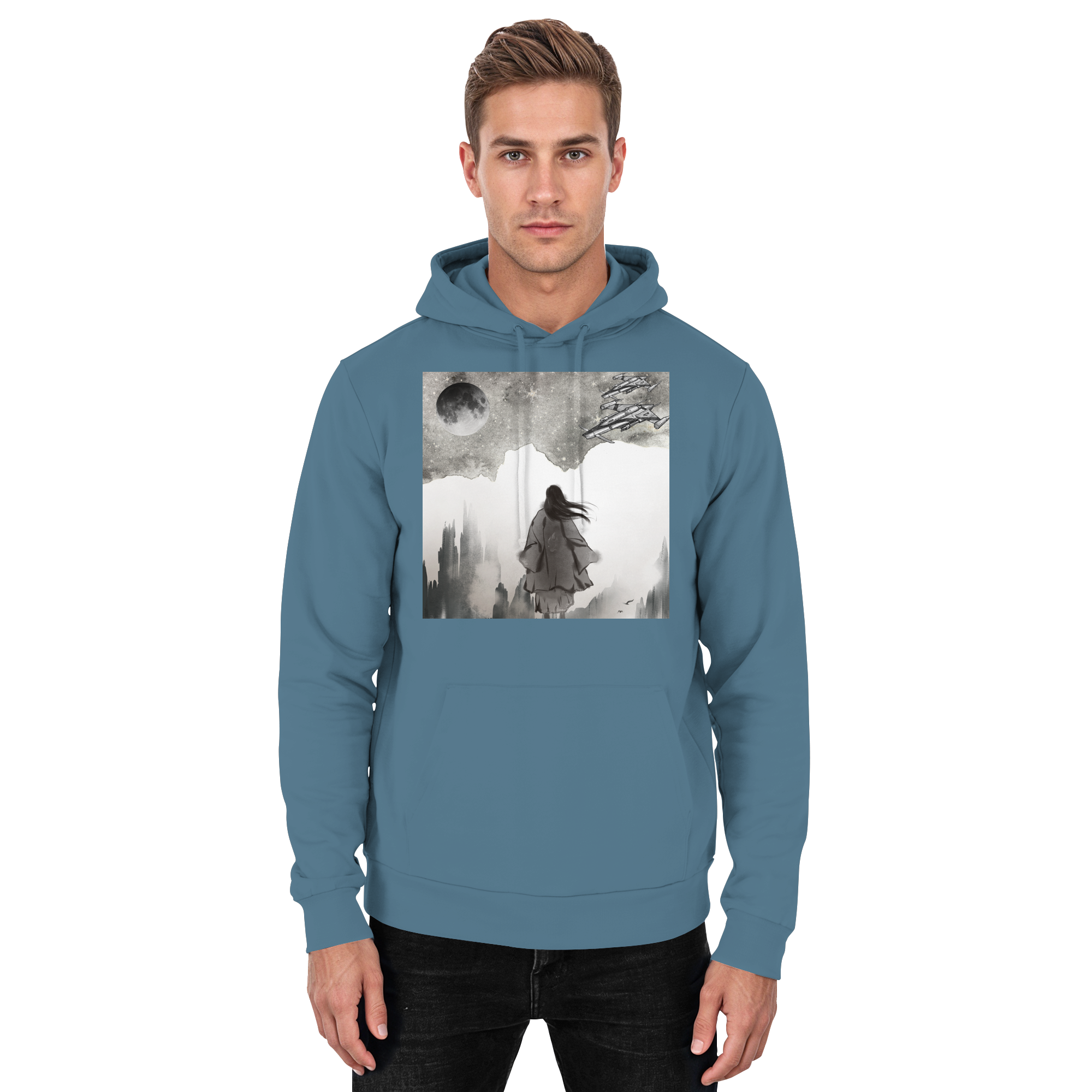 Zwischen den Sternen - Basic Unisex Hoodie