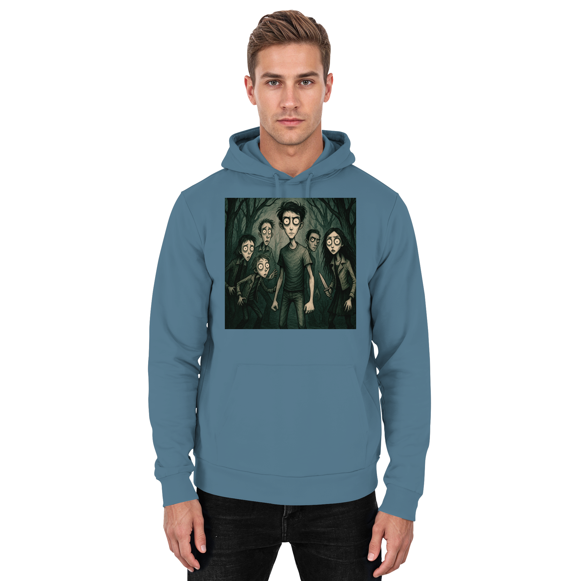 Wo die Schatten flüstern - Basic Unisex Hoodie