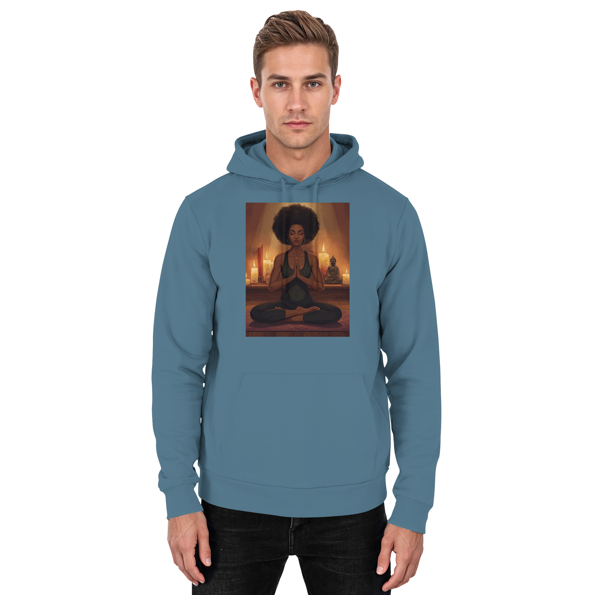 Yoga & Serenity - Basic Unisex Hoodie
