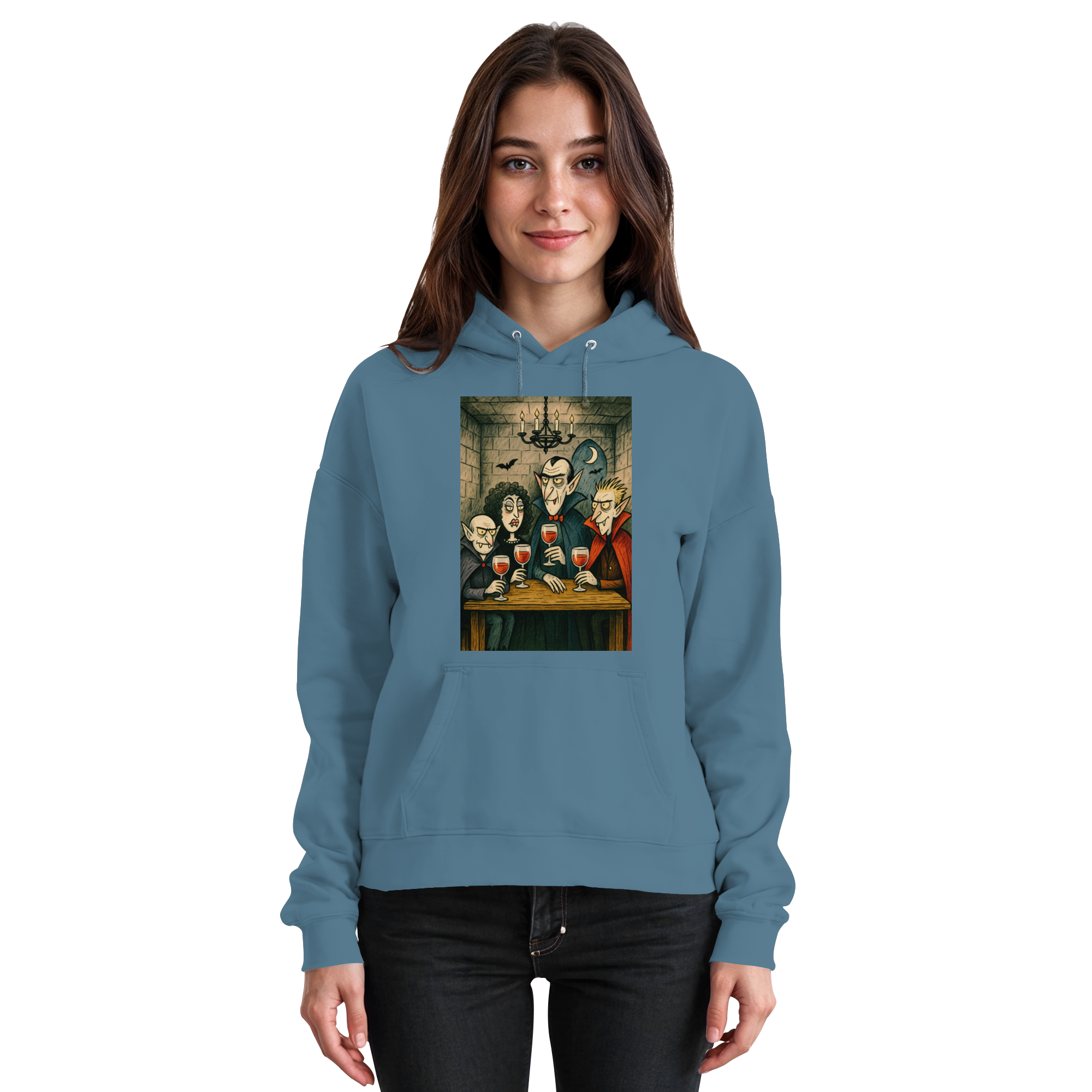 Vampires & Vino - Basic Unisex Hoodie
