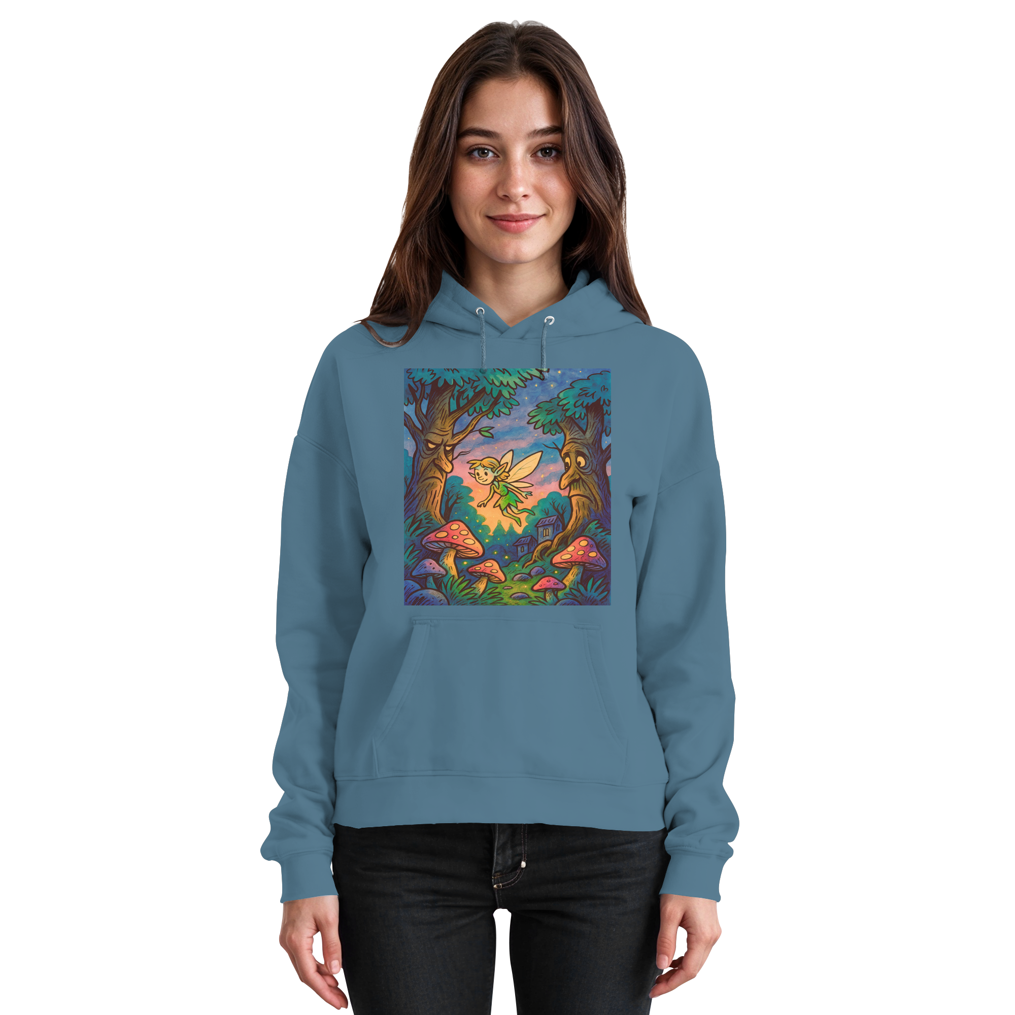 Magischer Elfenwald - Basic Unisex Hoodie