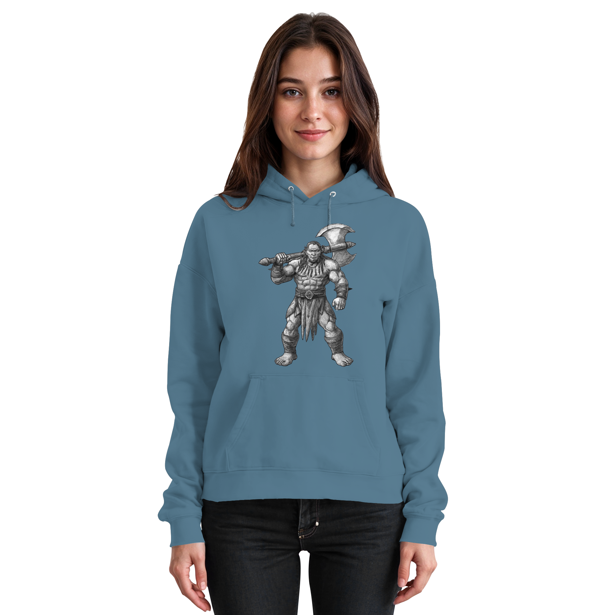 Barbarian's Resolve - Basic Unisex Hoodie