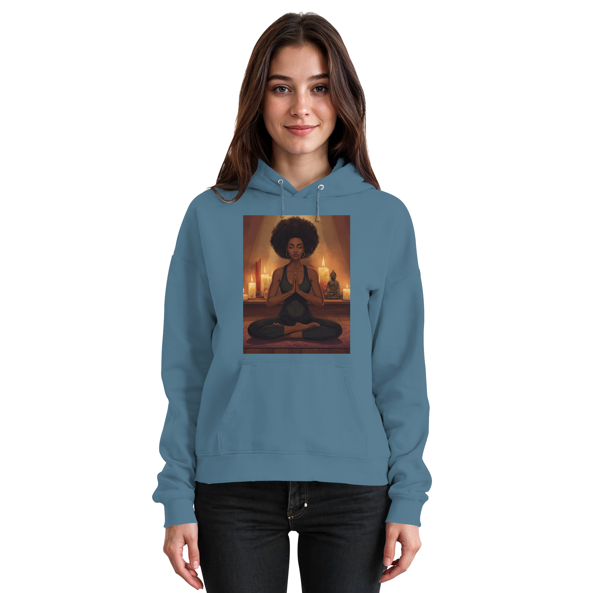 Yoga & Serenity - Basic Unisex Hoodie