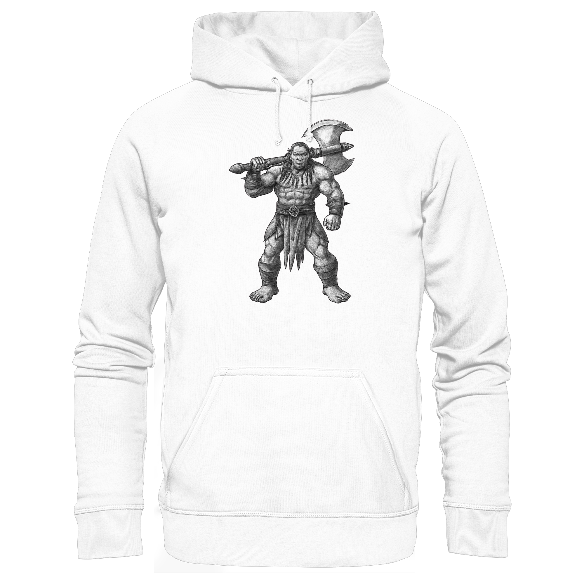 Barbarian's Resolve - Basic Unisex Hoodie