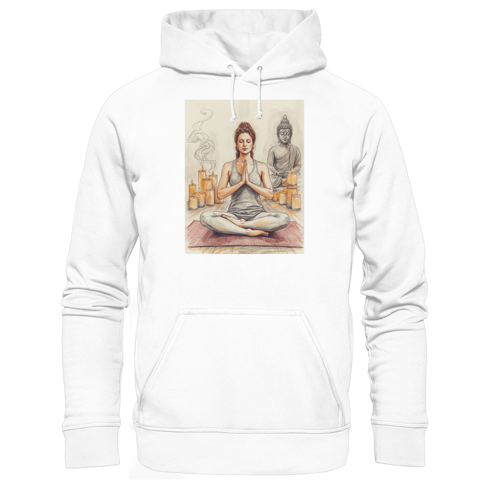 Breathe. Balance. Be. - Basic Unisex Hoodie