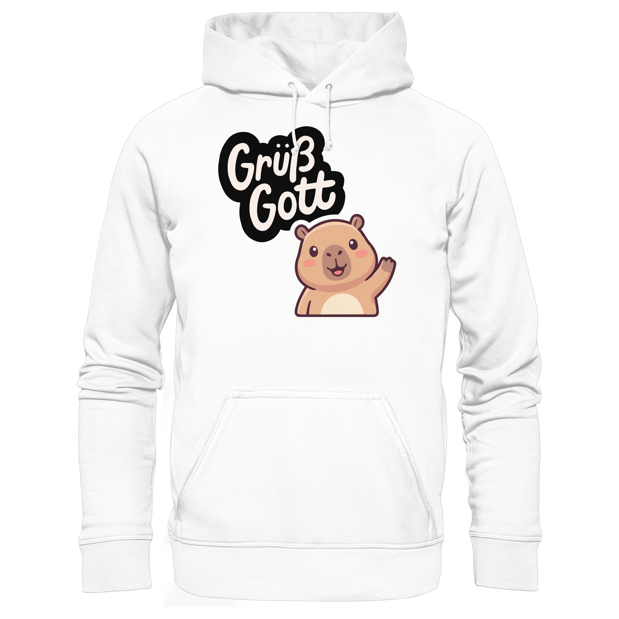 Grüß Gott Capybara | - Basic Unisex Hoodie