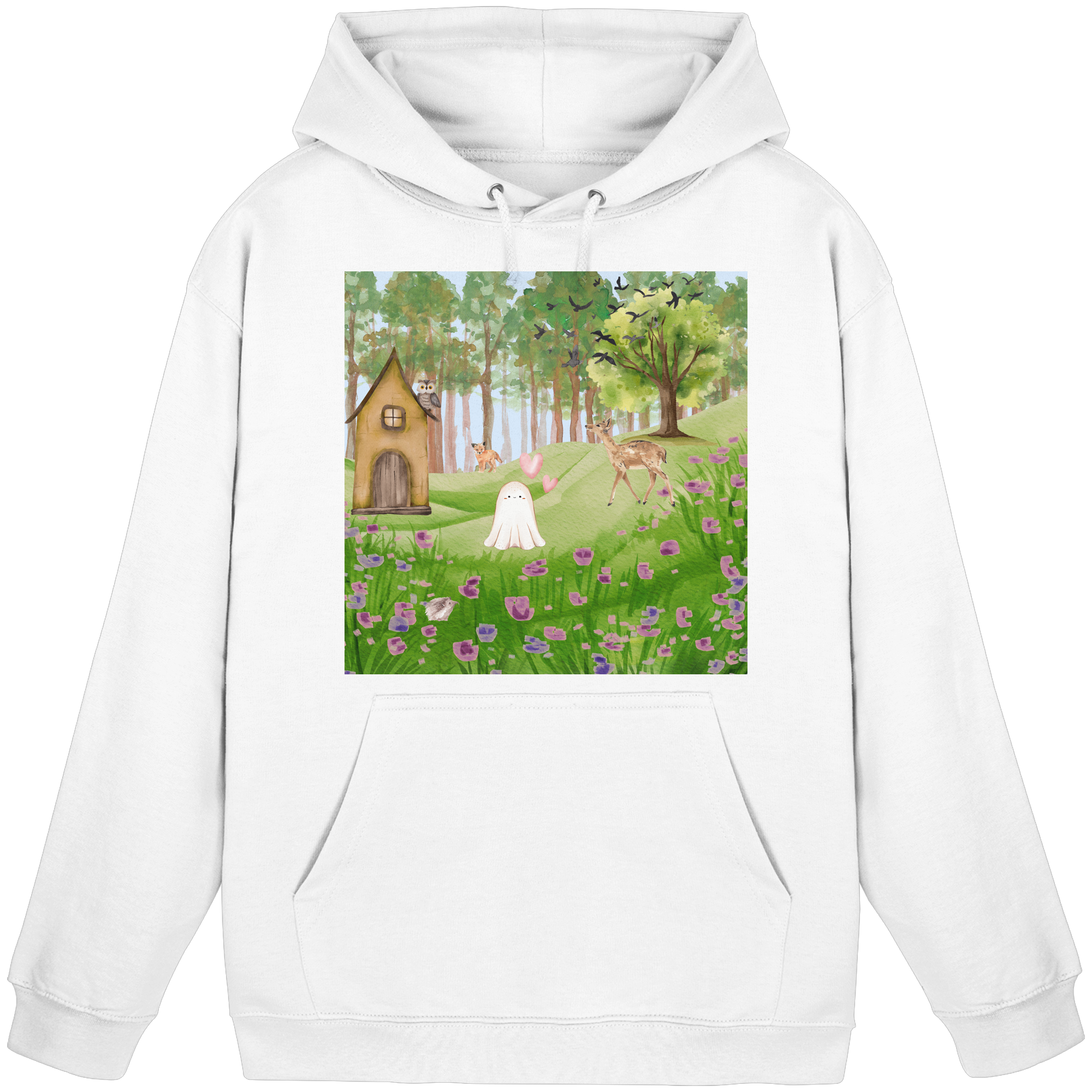 Das kleine Waldgespenst - Basic Unisex Hoodie