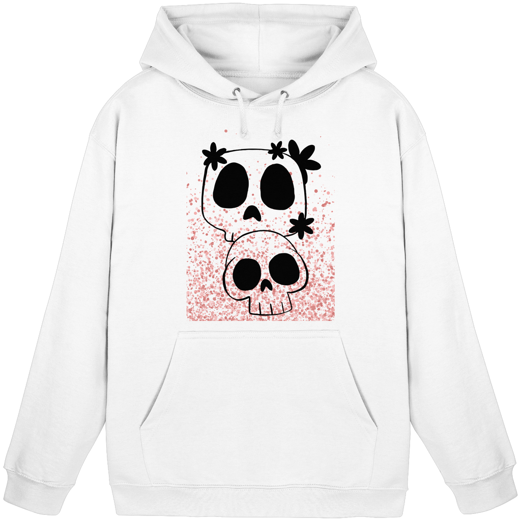 Flower Skull - Basic Unisex Hoodie