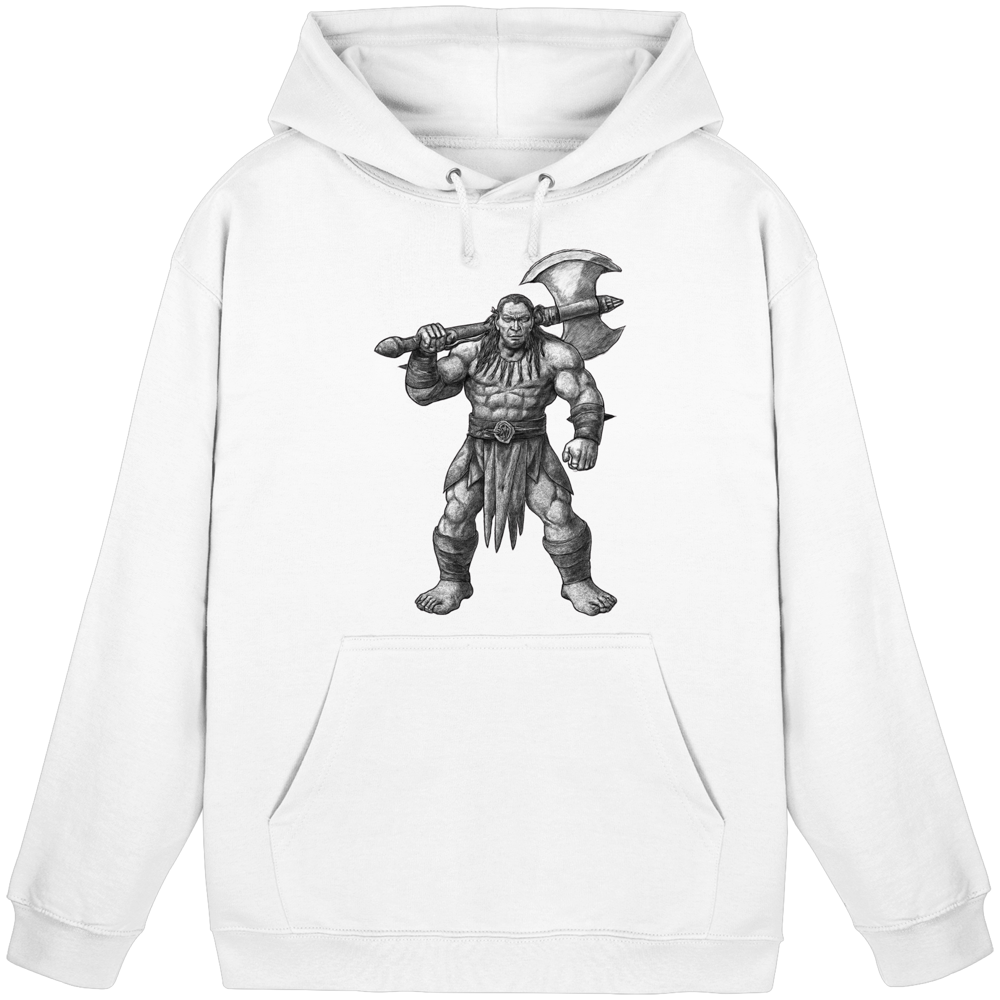 Barbarian's Resolve - Basic Unisex Hoodie