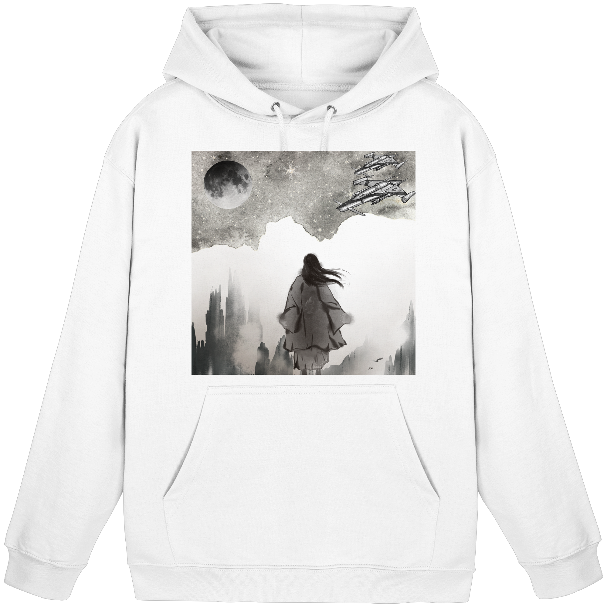 Zwischen den Sternen - Basic Unisex Hoodie