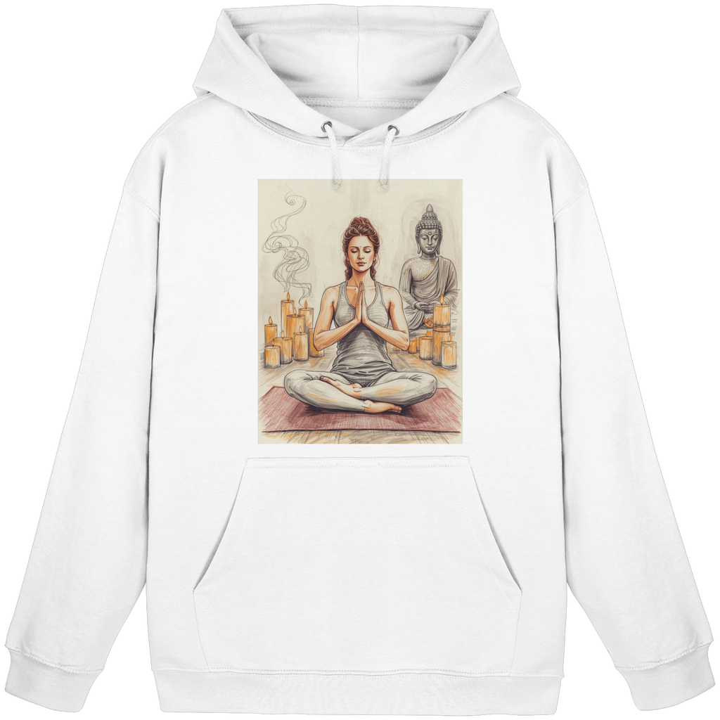 Breathe. Balance. Be. - Basic Unisex Hoodie