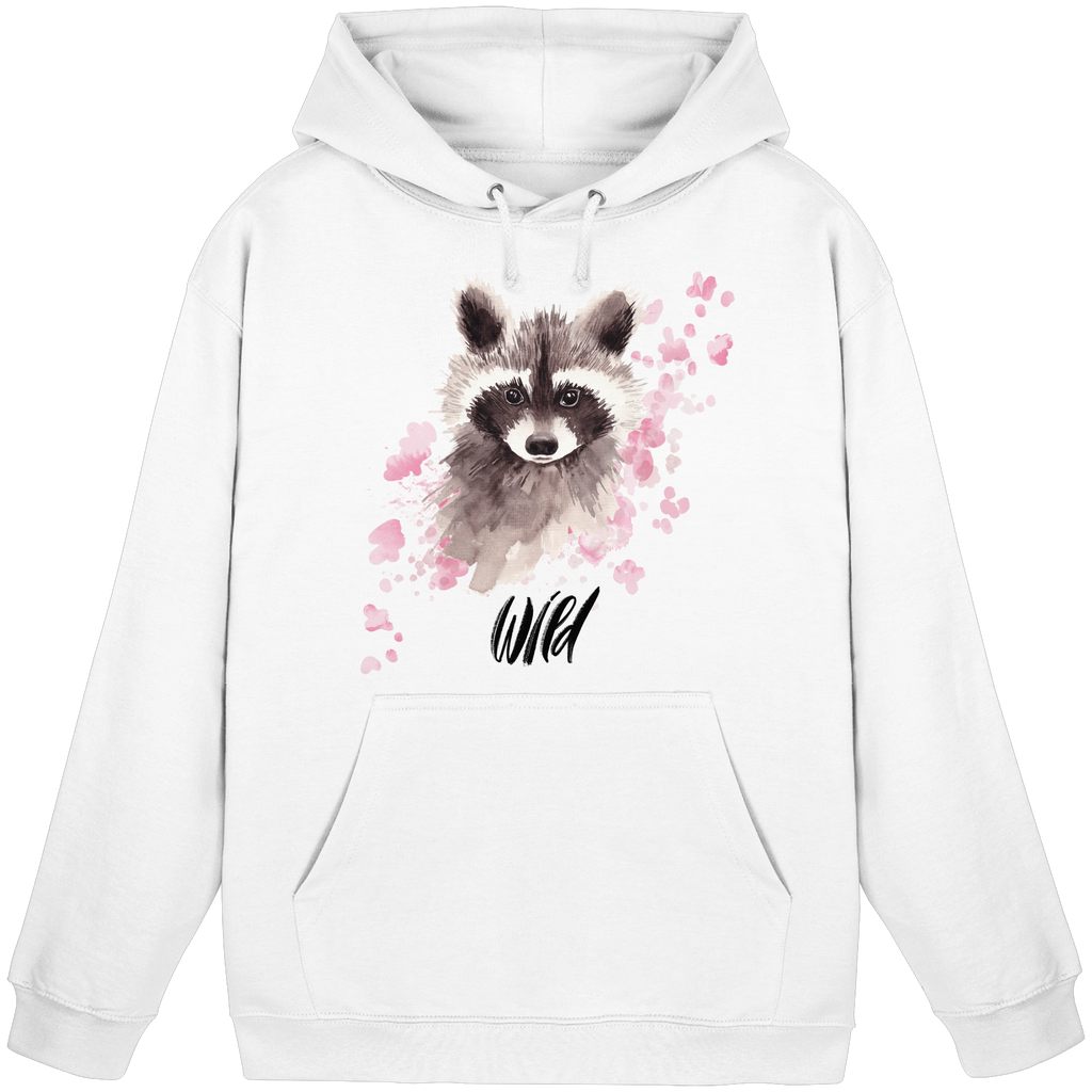 Aquarell Waschbär - Basic Unisex Hoodie