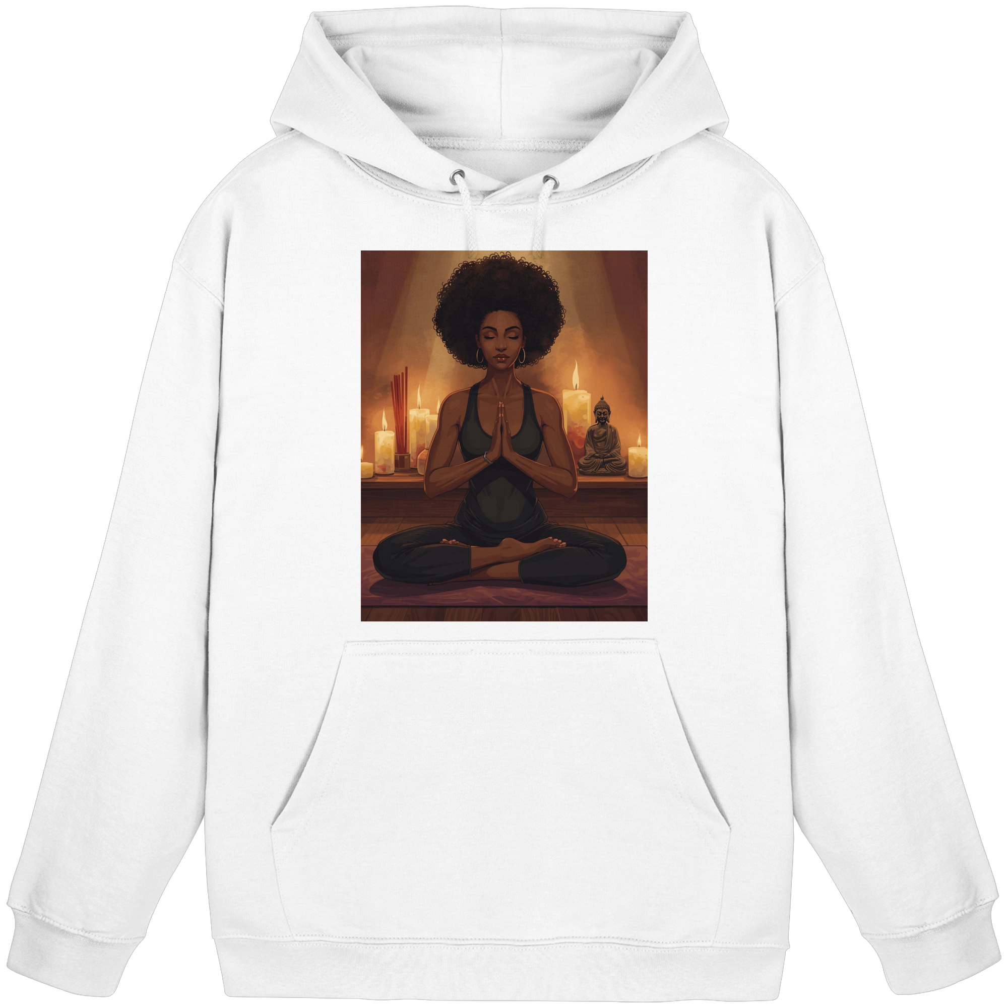 Yoga & Serenity - Basic Unisex Hoodie