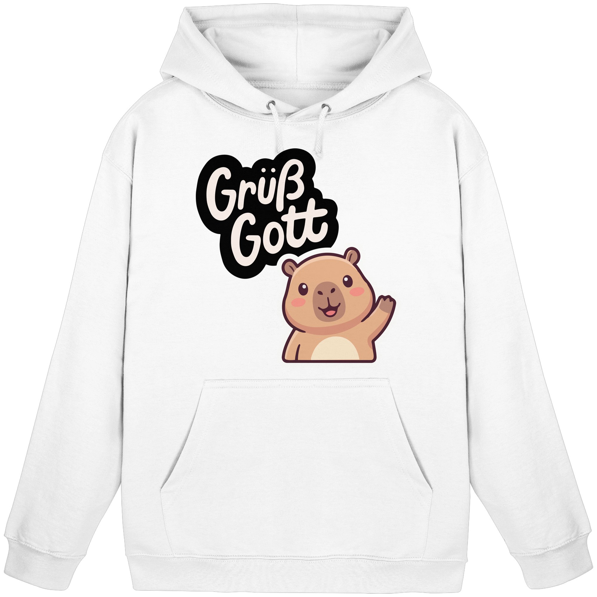 Grüß Gott Capybara | - Basic Unisex Hoodie
