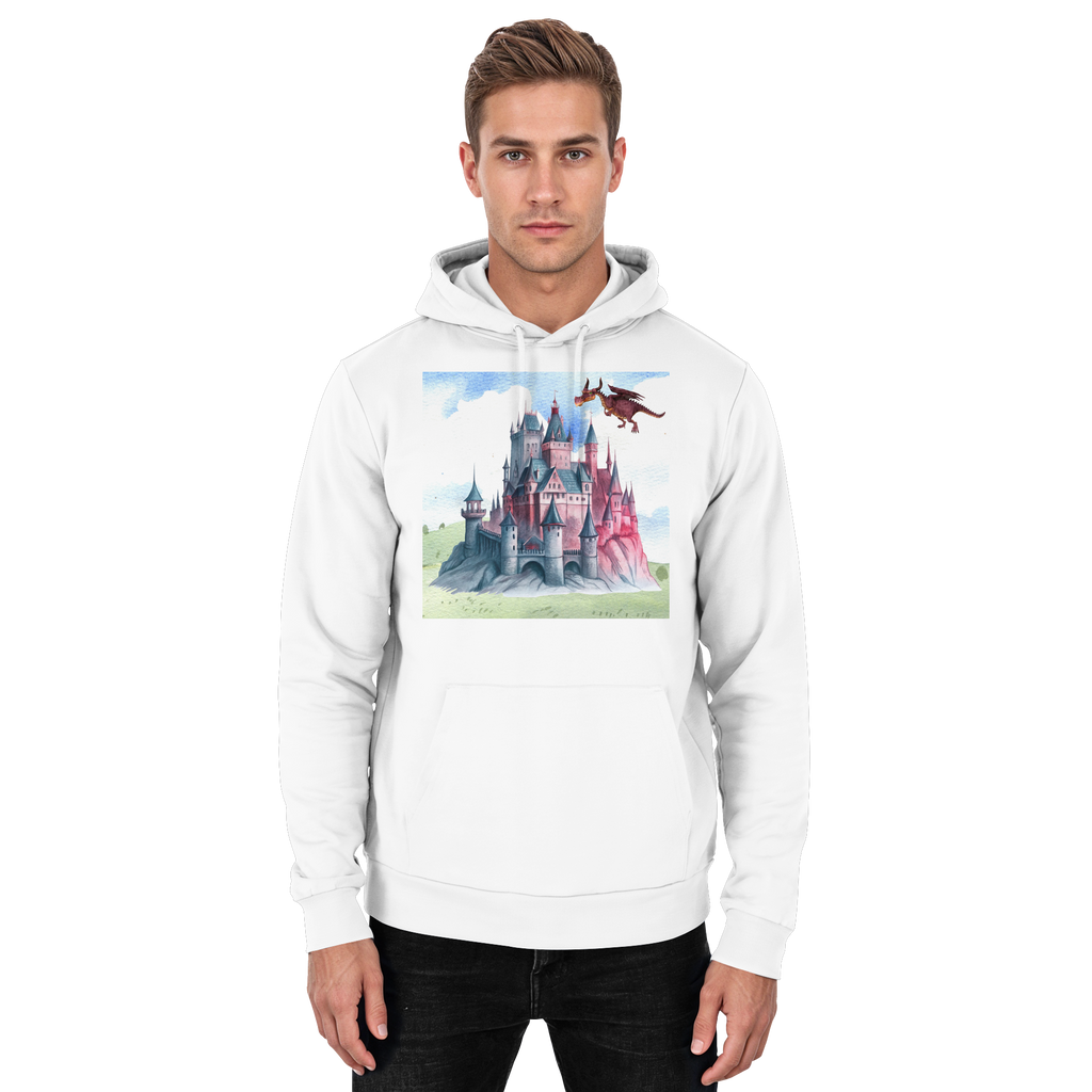 Das Schloss der Drachen - Basic Unisex Hoodie