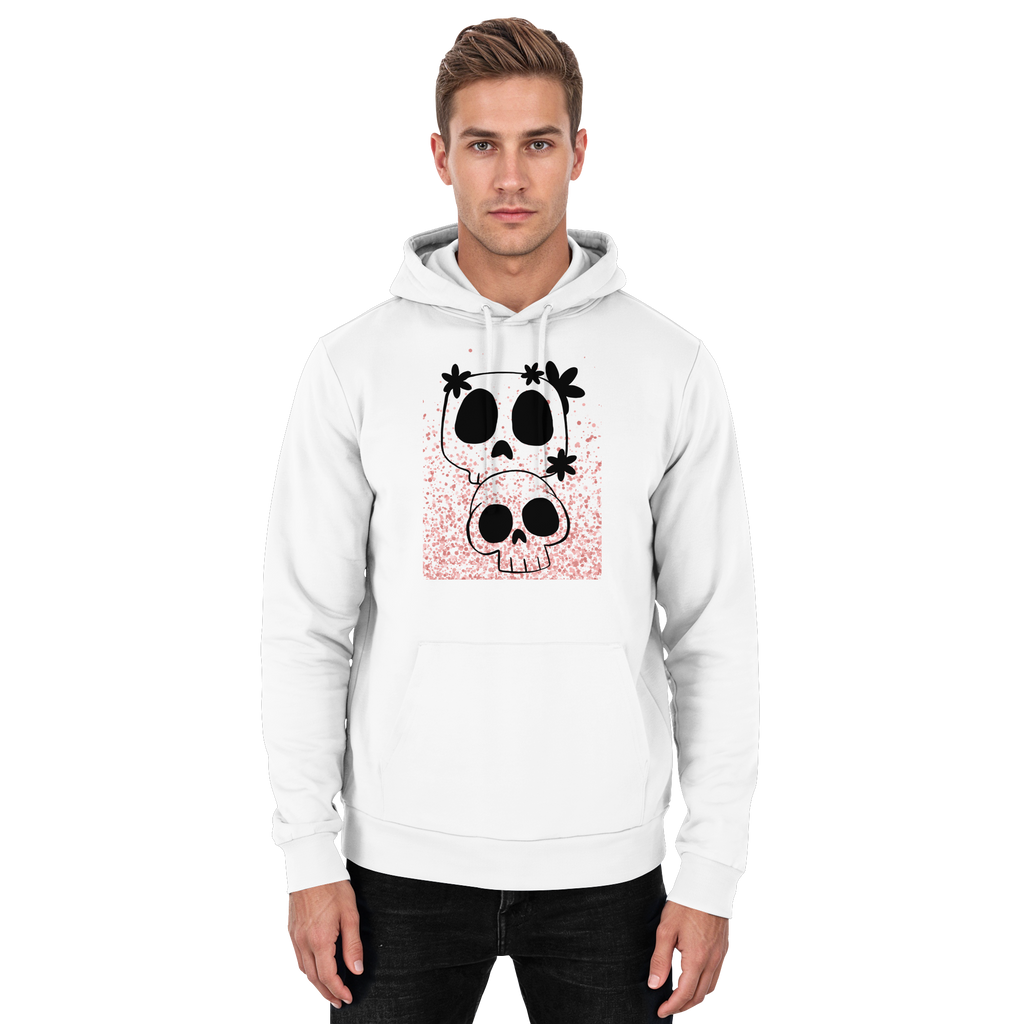 Flower Skull - Basic Unisex Hoodie
