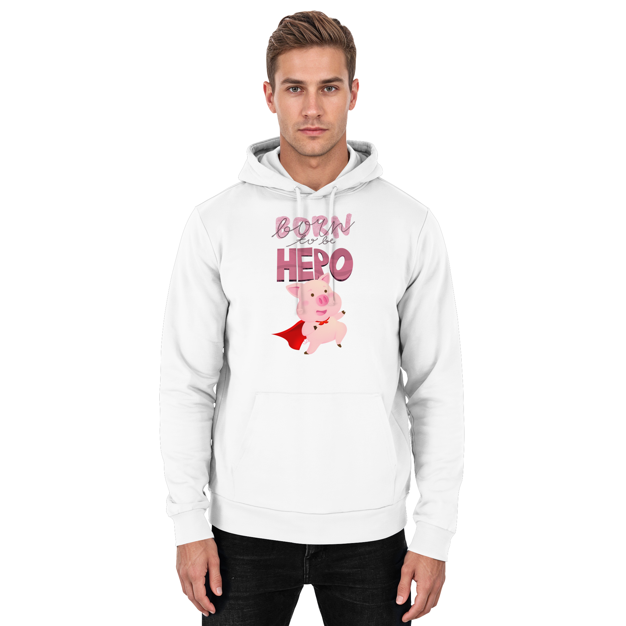Born to be Hero - Basic Unisex Hoodie