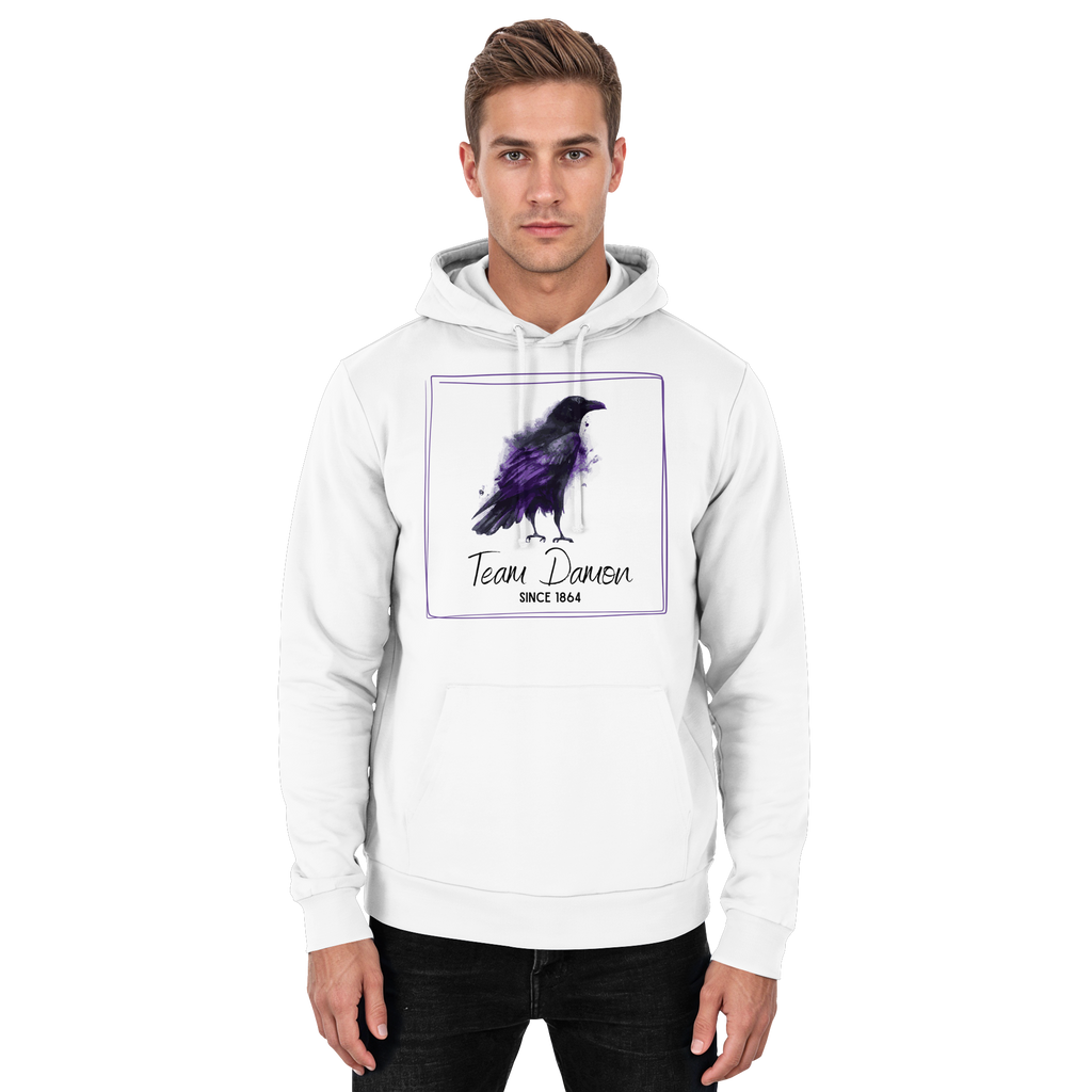 Schwarze Federn, dunkle Geheimnisse - Basic Unisex Hoodie