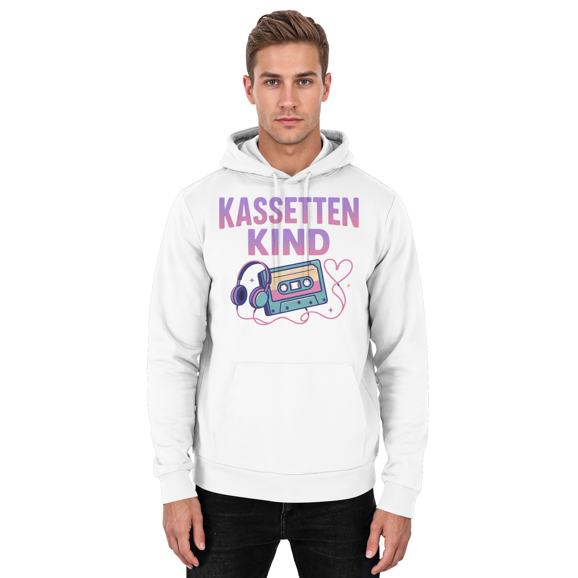 Kassettenkind-Nostalgie-Edition - Basic Unisex Hoodie