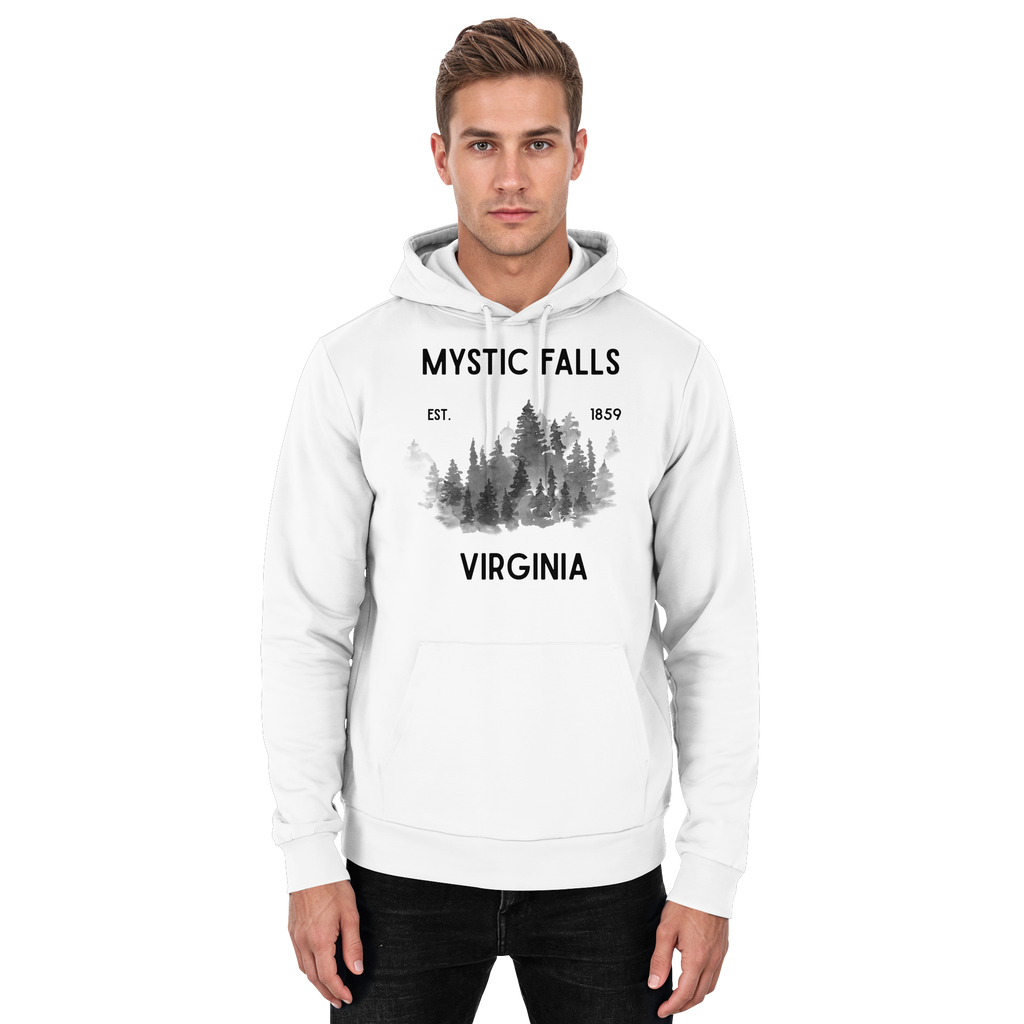 Ein ganz normaler Abend in Mystic Falls - Basic Unisex Hoodie