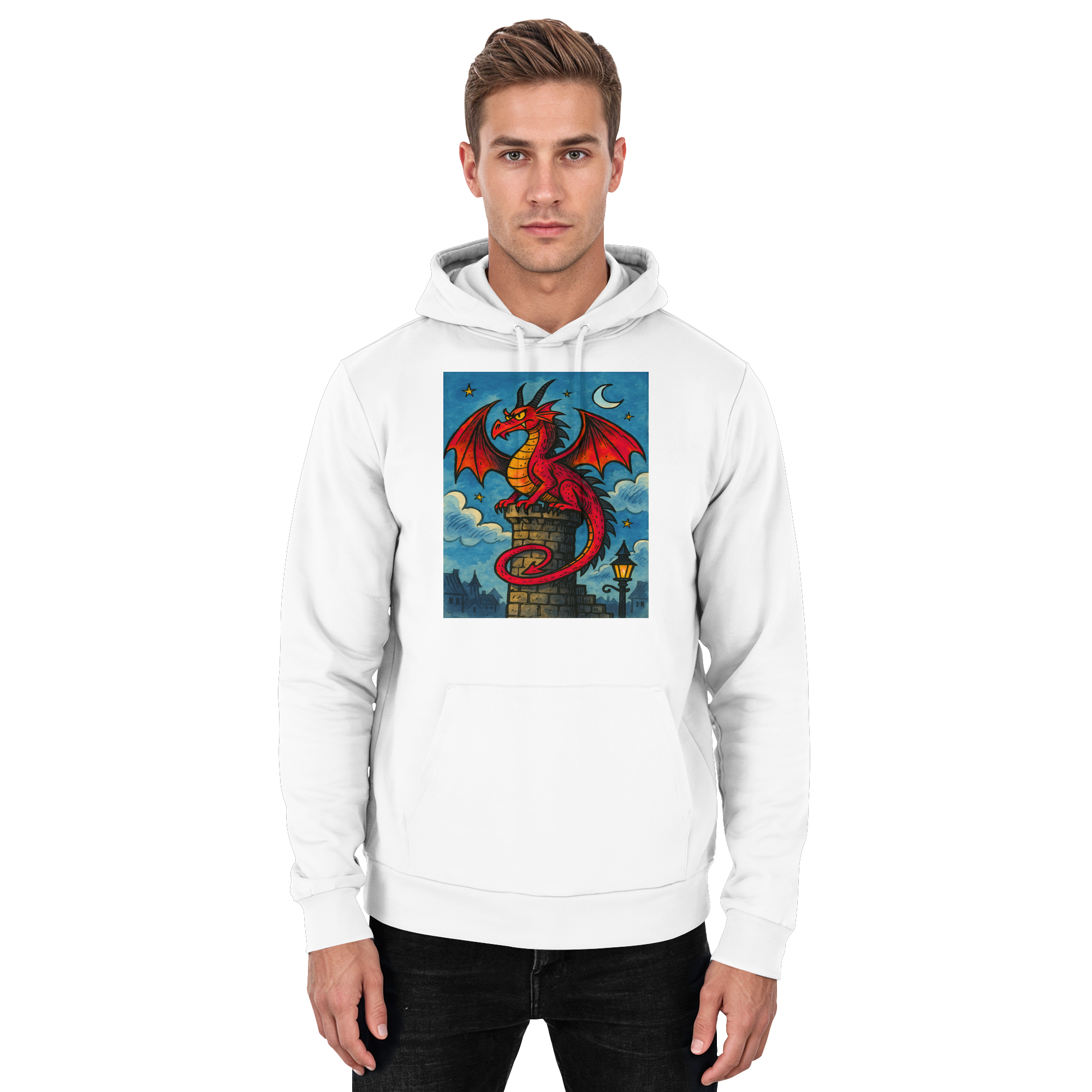 Red Dragon - Nightwatch-Edition - Basic Unisex Hoodie