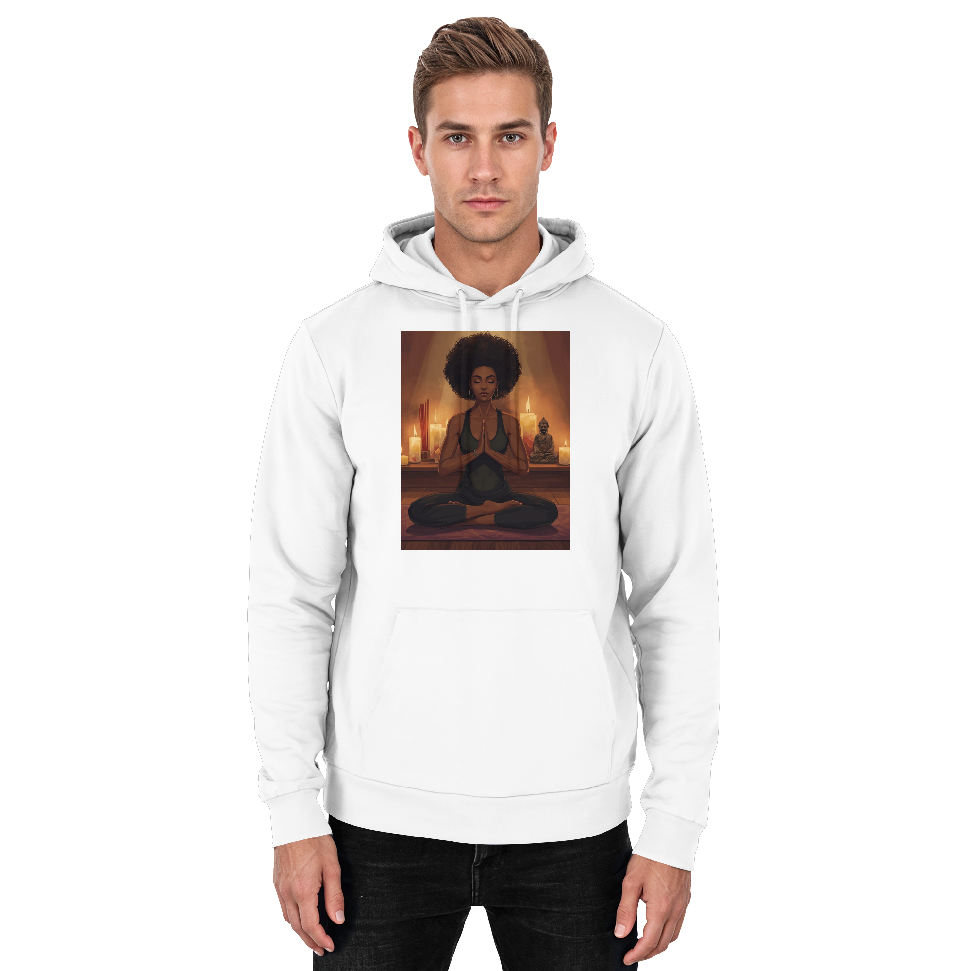Yoga & Serenity - Basic Unisex Hoodie