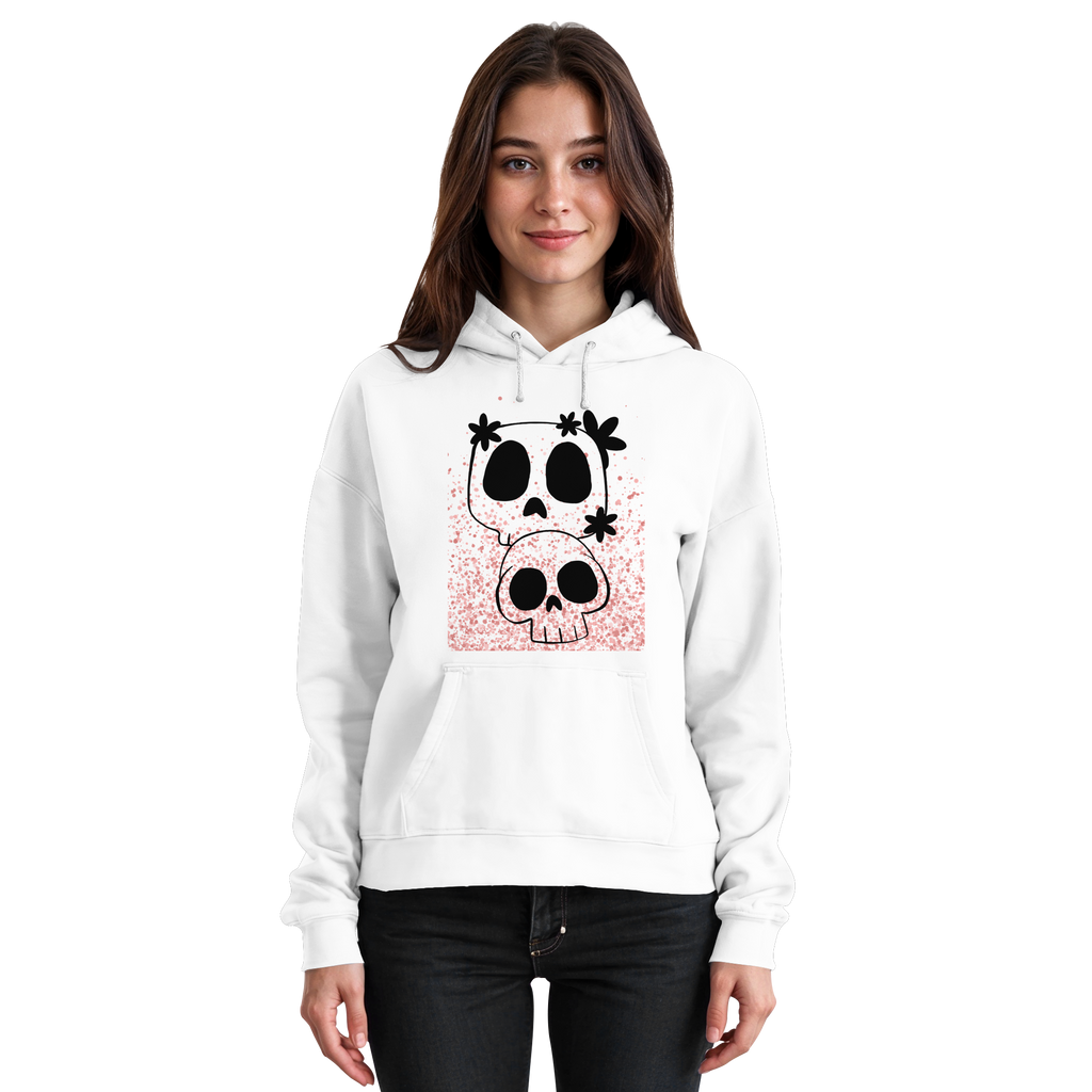 Flower Skull - Basic Unisex Hoodie