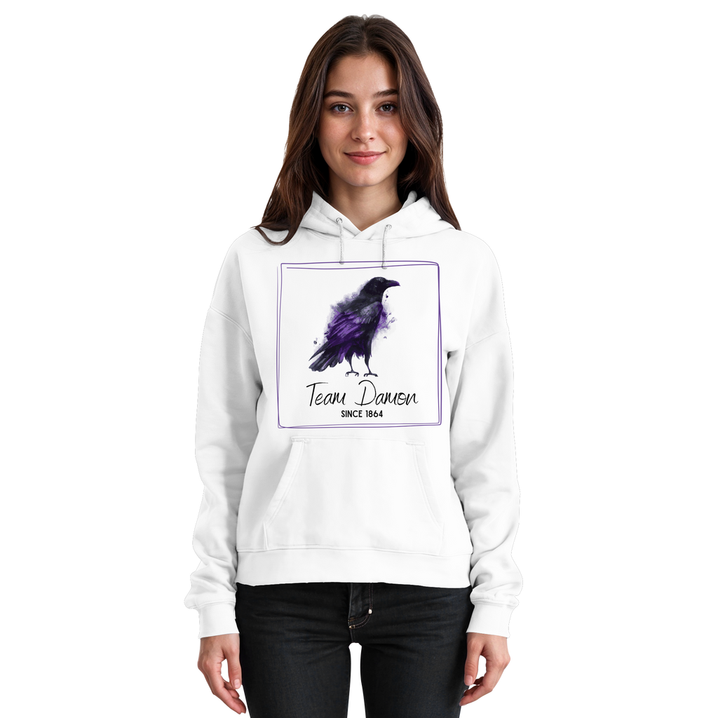 Schwarze Federn, dunkle Geheimnisse - Basic Unisex Hoodie