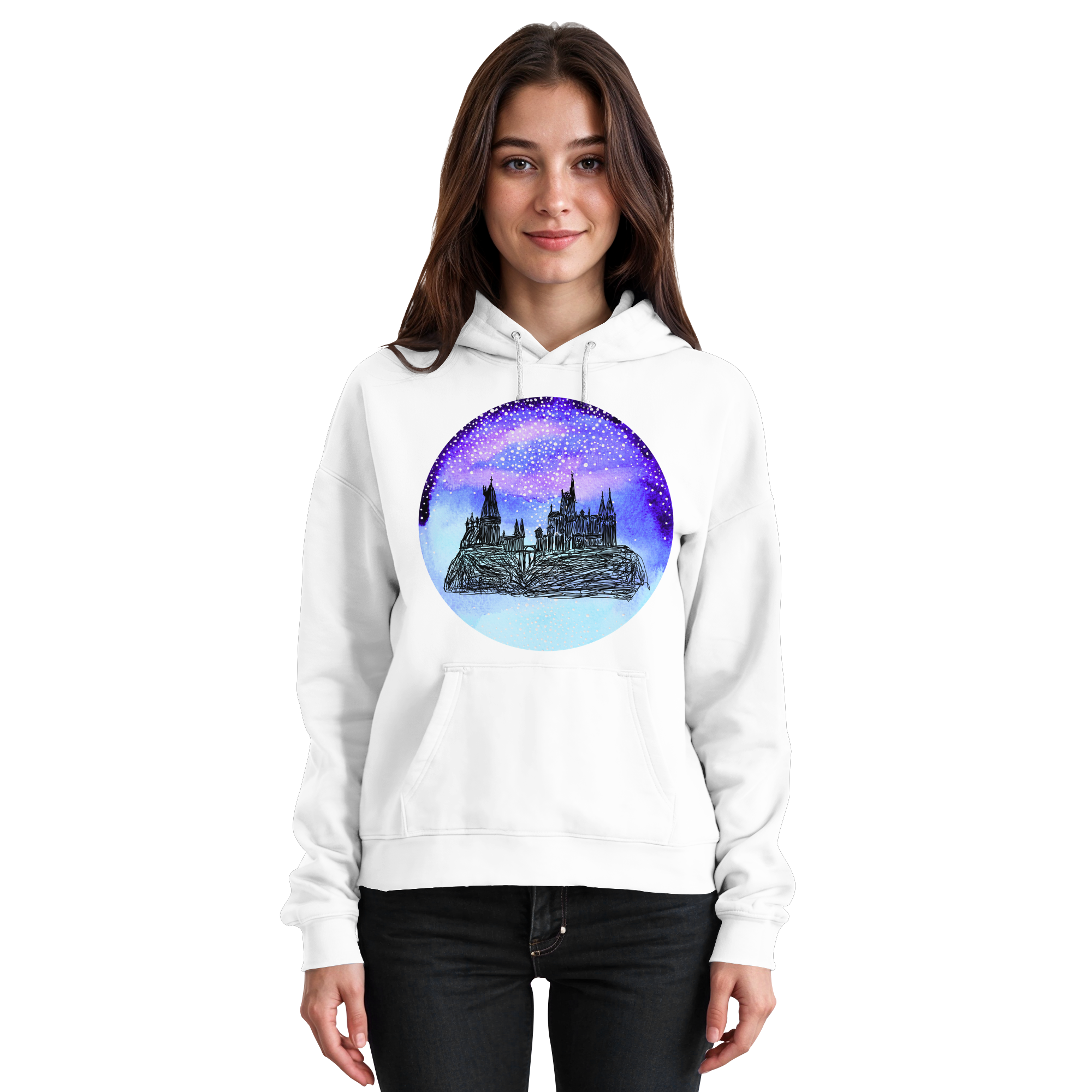 Winter in der Schule für Magie-Begabte - Basic Unisex Hoodie
