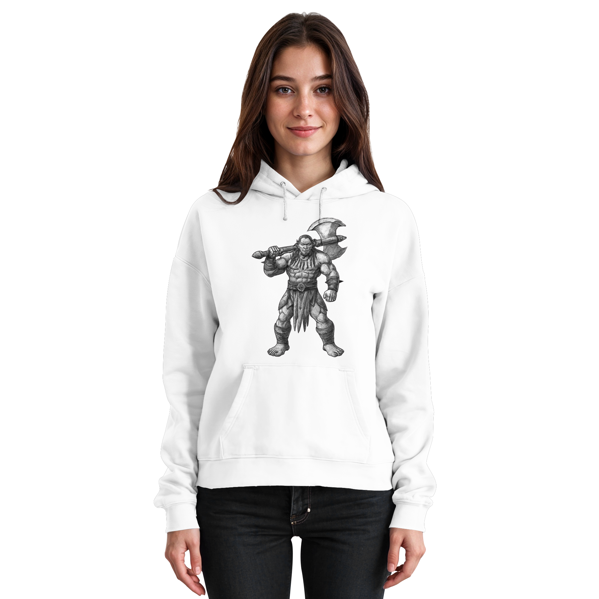Barbarian's Resolve - Basic Unisex Hoodie