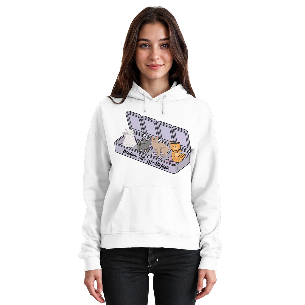 Medizin zum Glücklichsein - Basic Unisex Hoodie