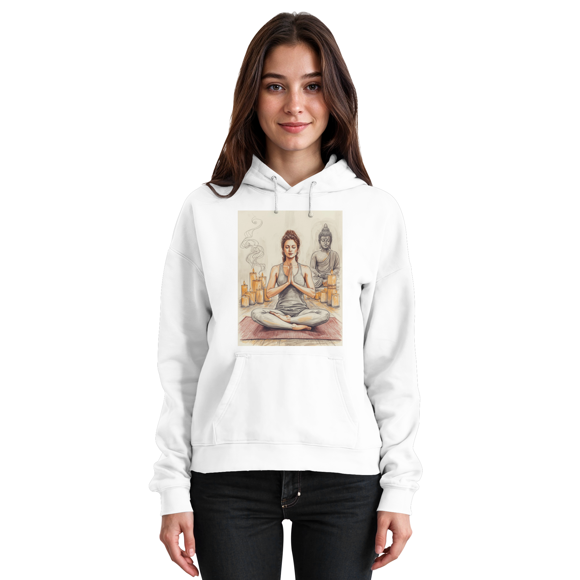 Breathe. Balance. Be. - Basic Unisex Hoodie