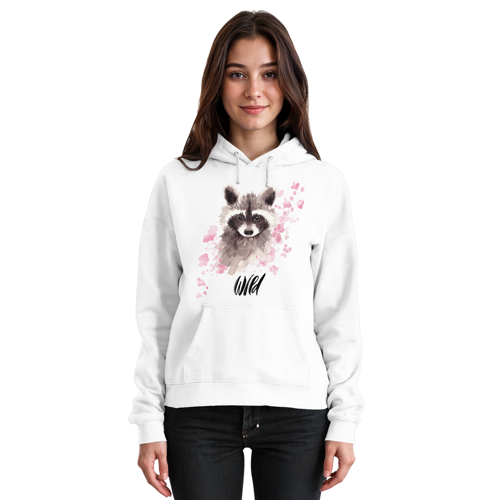 Aquarell Waschbär - Basic Unisex Hoodie