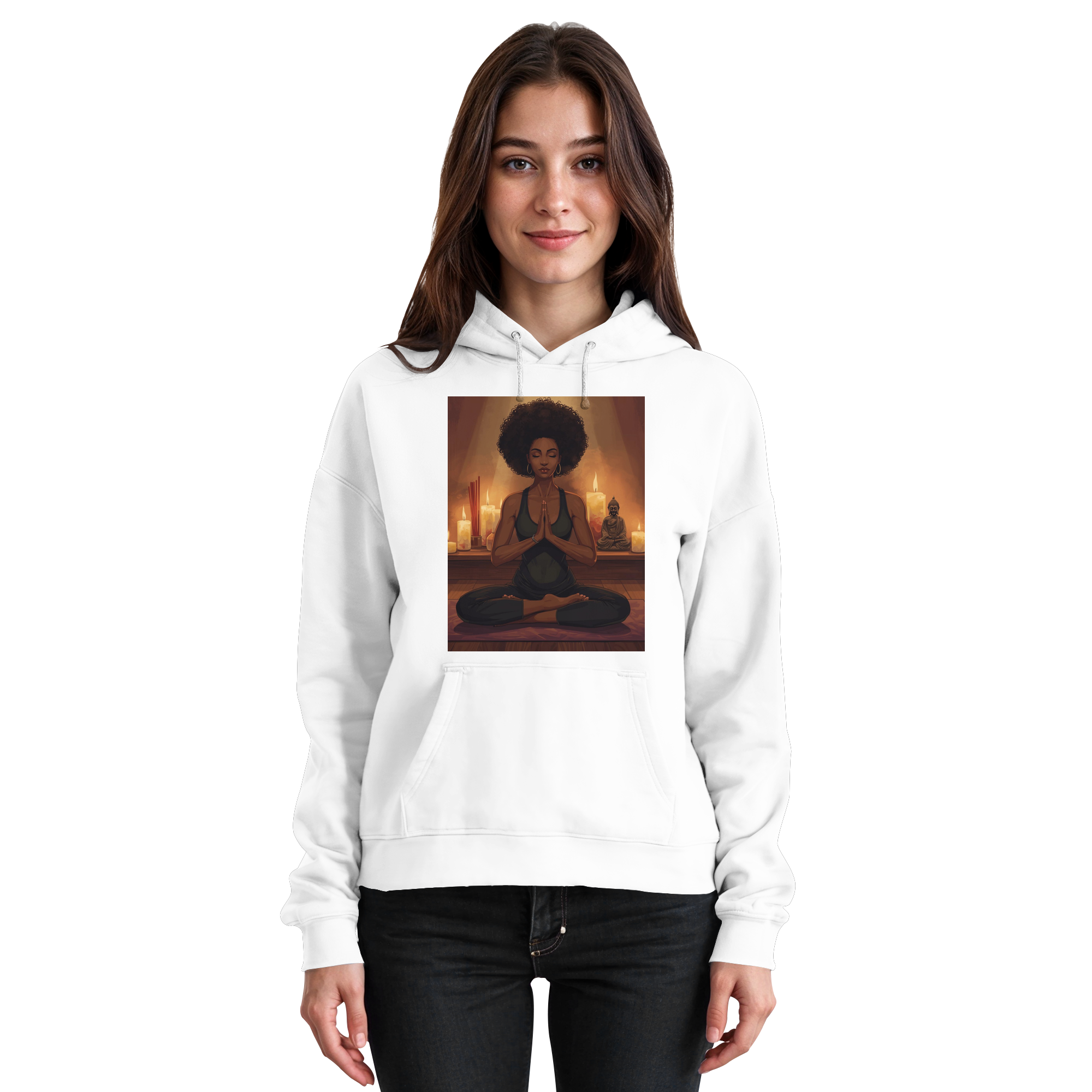 Yoga & Serenity - Basic Unisex Hoodie