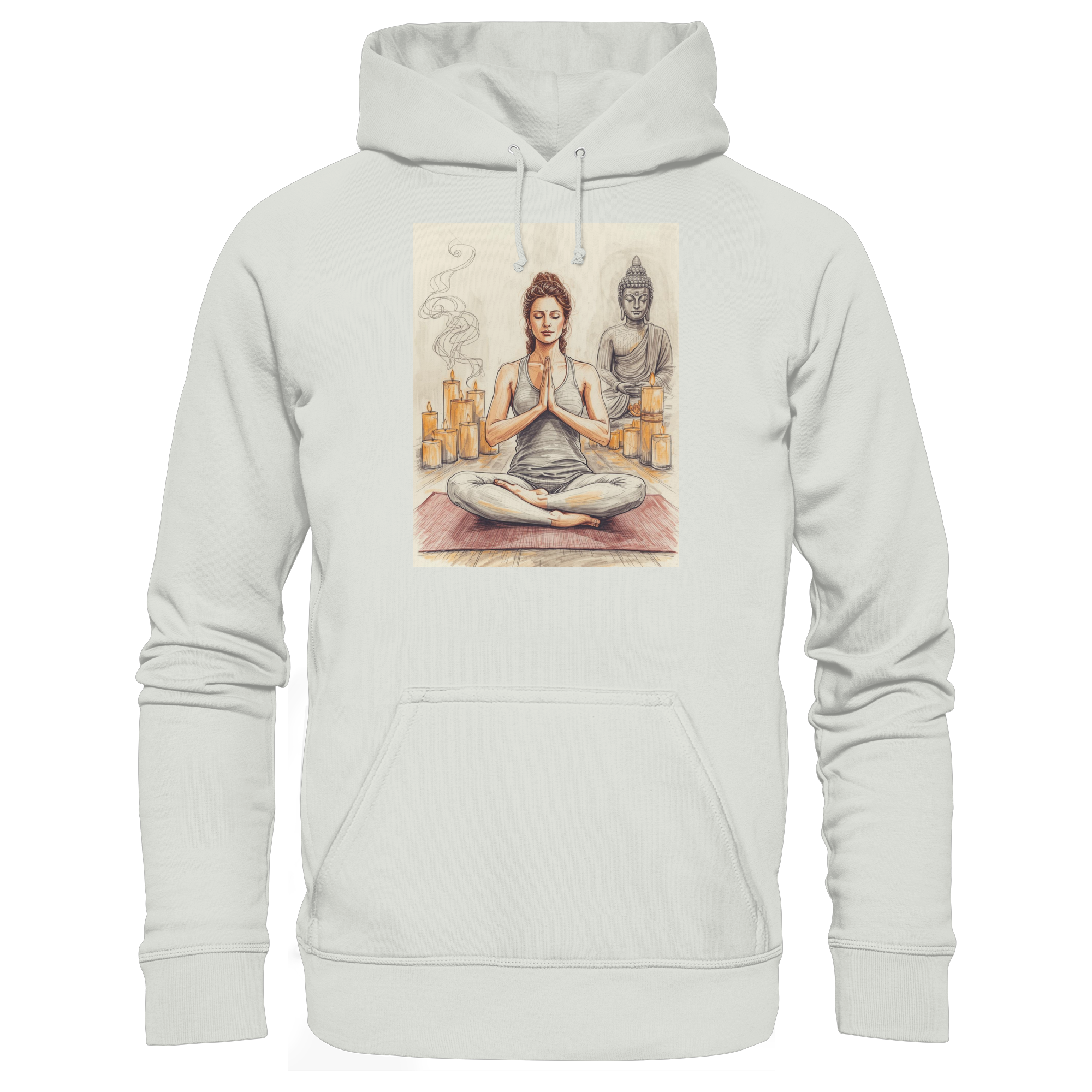 Breathe. Balance. Be. - Basic Unisex Hoodie