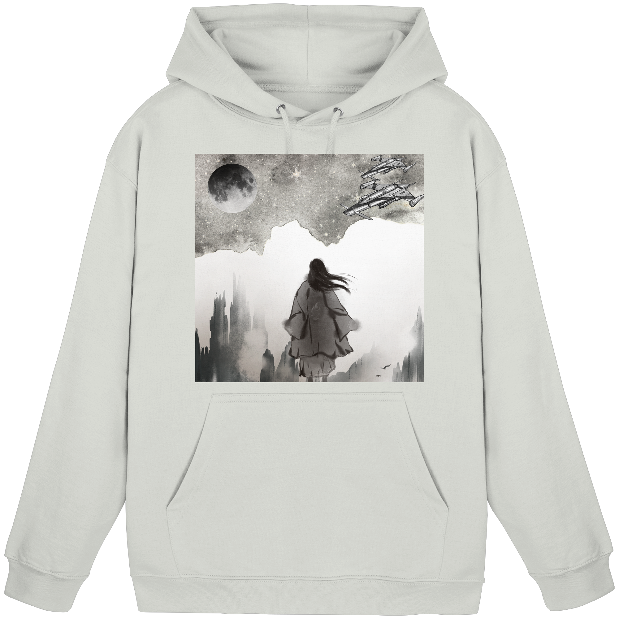 Zwischen den Sternen - Basic Unisex Hoodie