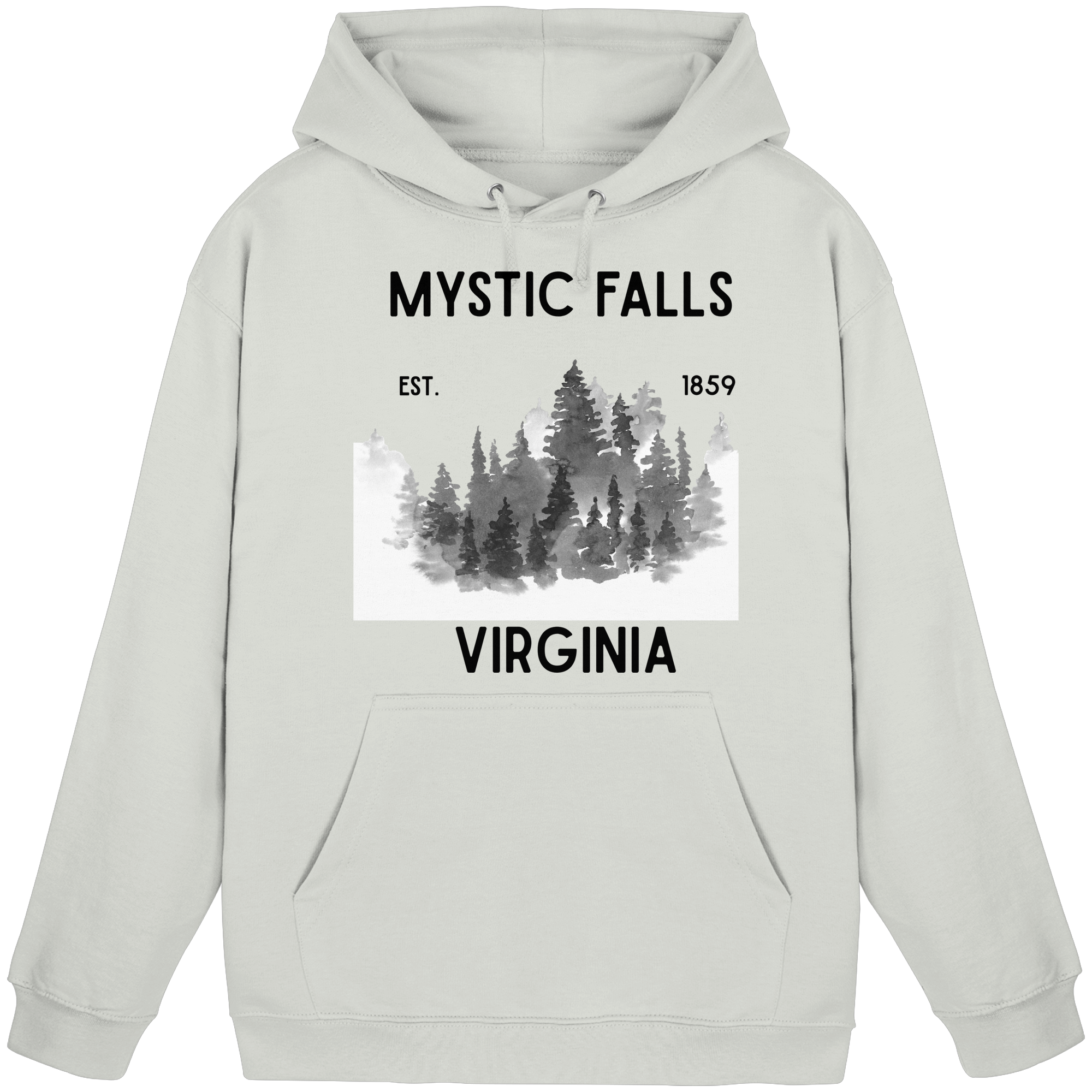 Ein ganz normaler Abend in Mystic Falls - Basic Unisex Hoodie