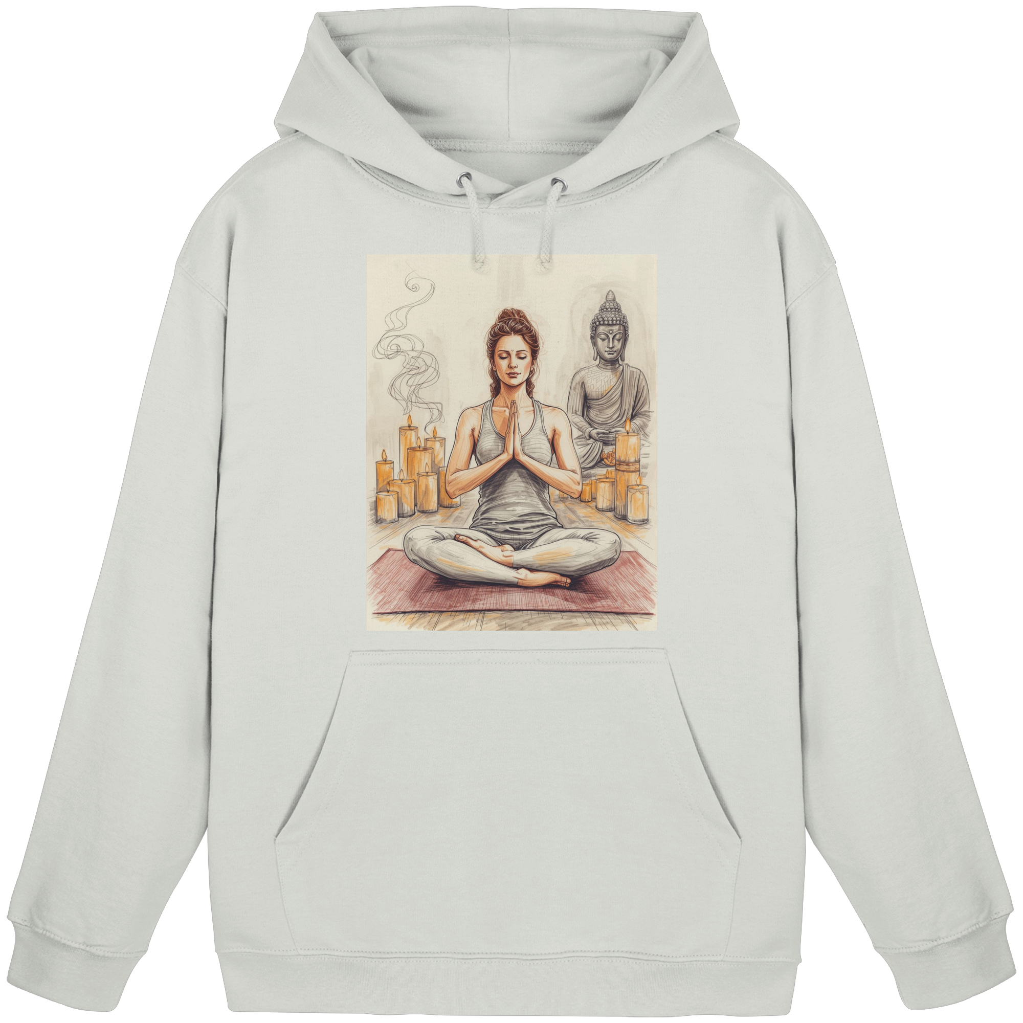 Breathe. Balance. Be. - Basic Unisex Hoodie